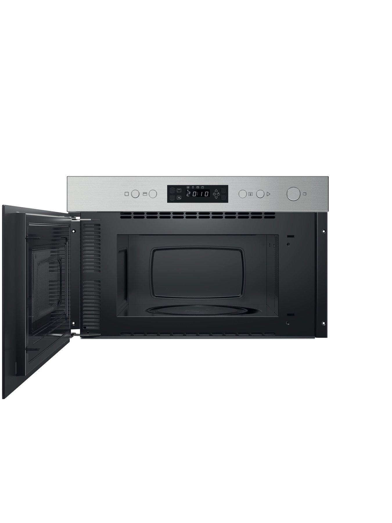 Image 2 of 7 of Indesit IM K12 XUK - Built-in Microwave with Grill - Silver