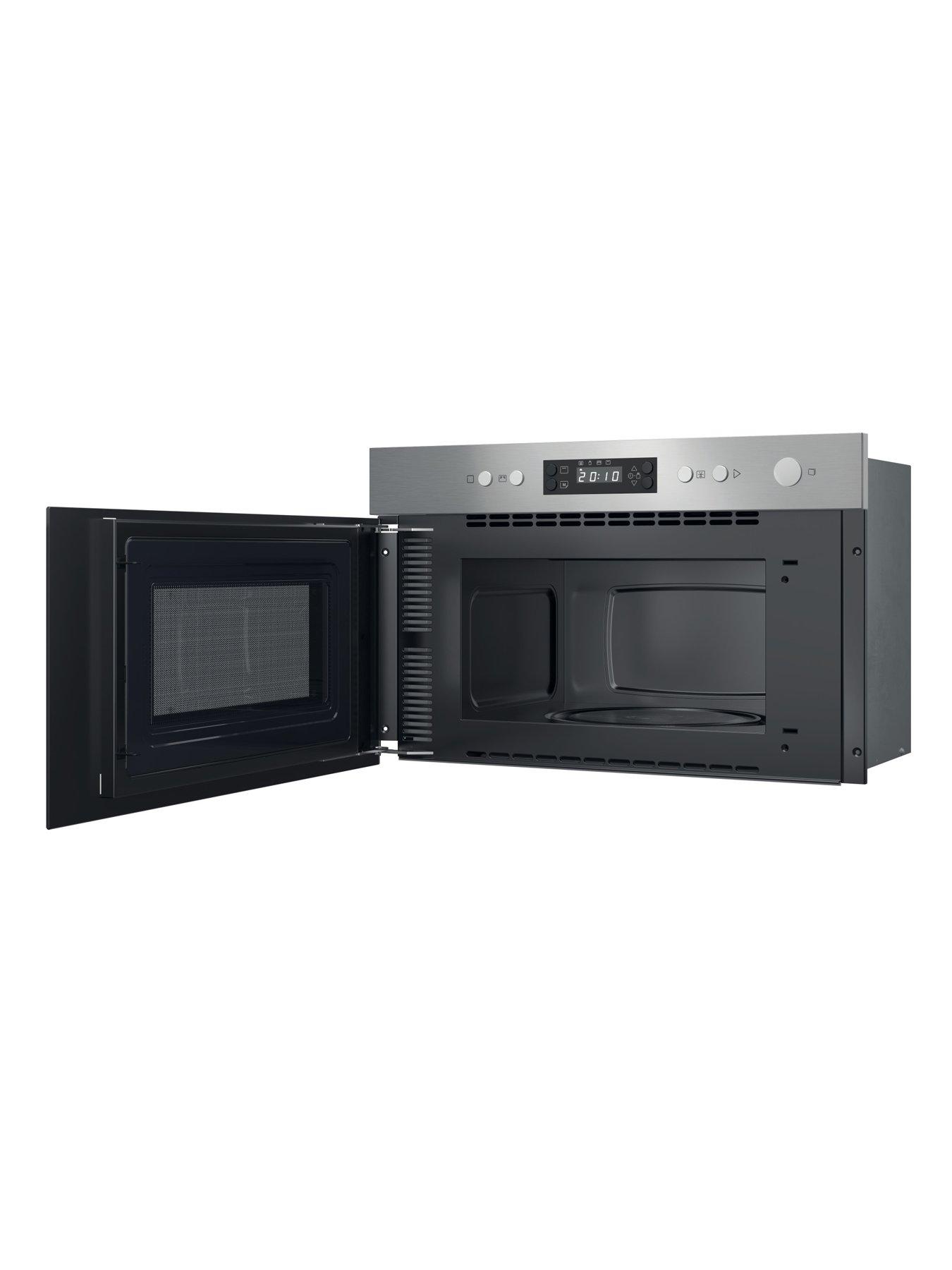 Image 3 of 7 of Indesit IM K12 XUK - Built-in Microwave with Grill - Silver