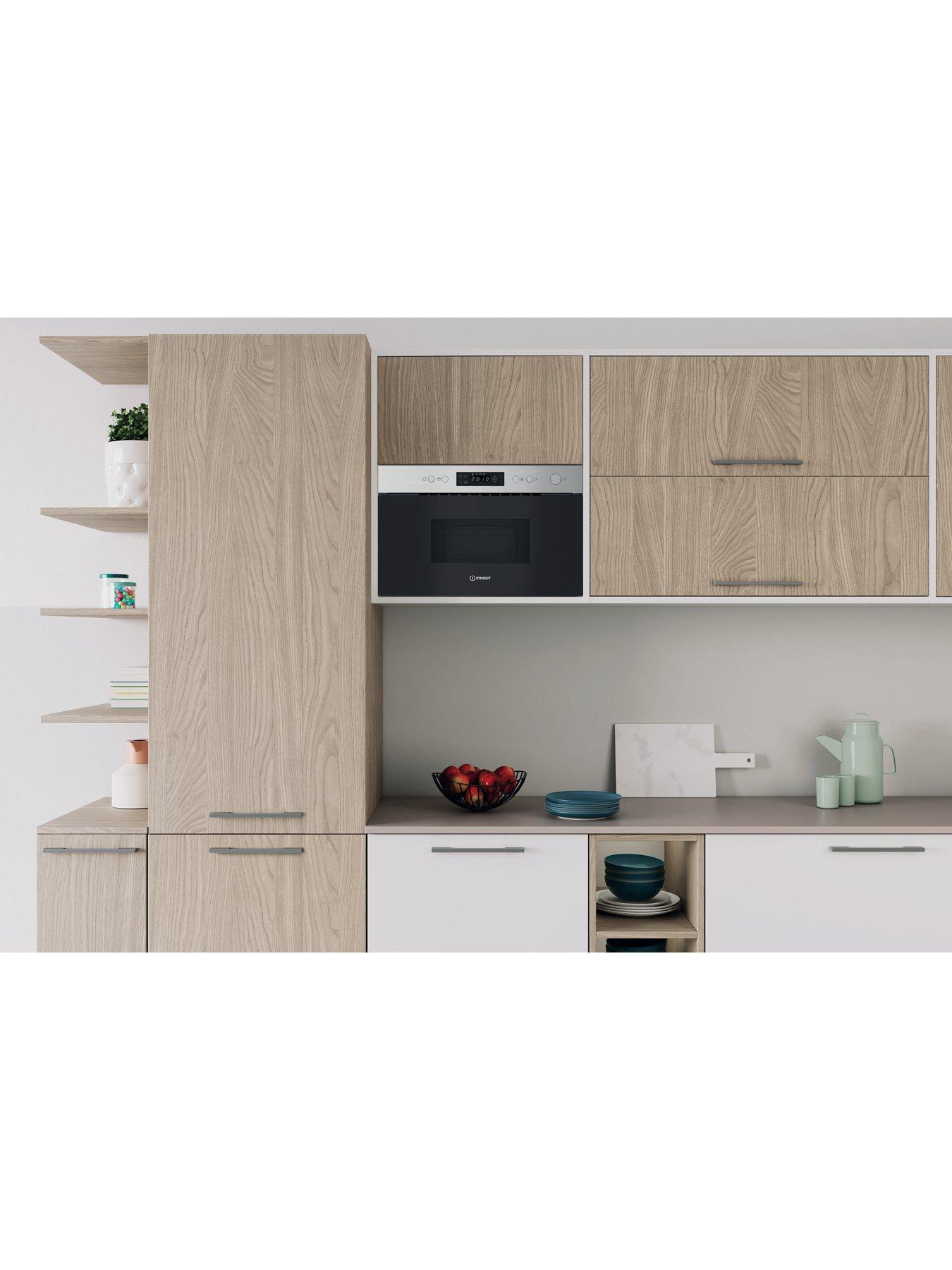 Image 5 of 7 of Indesit IM K12 XUK - Built-in Microwave with Grill - Silver