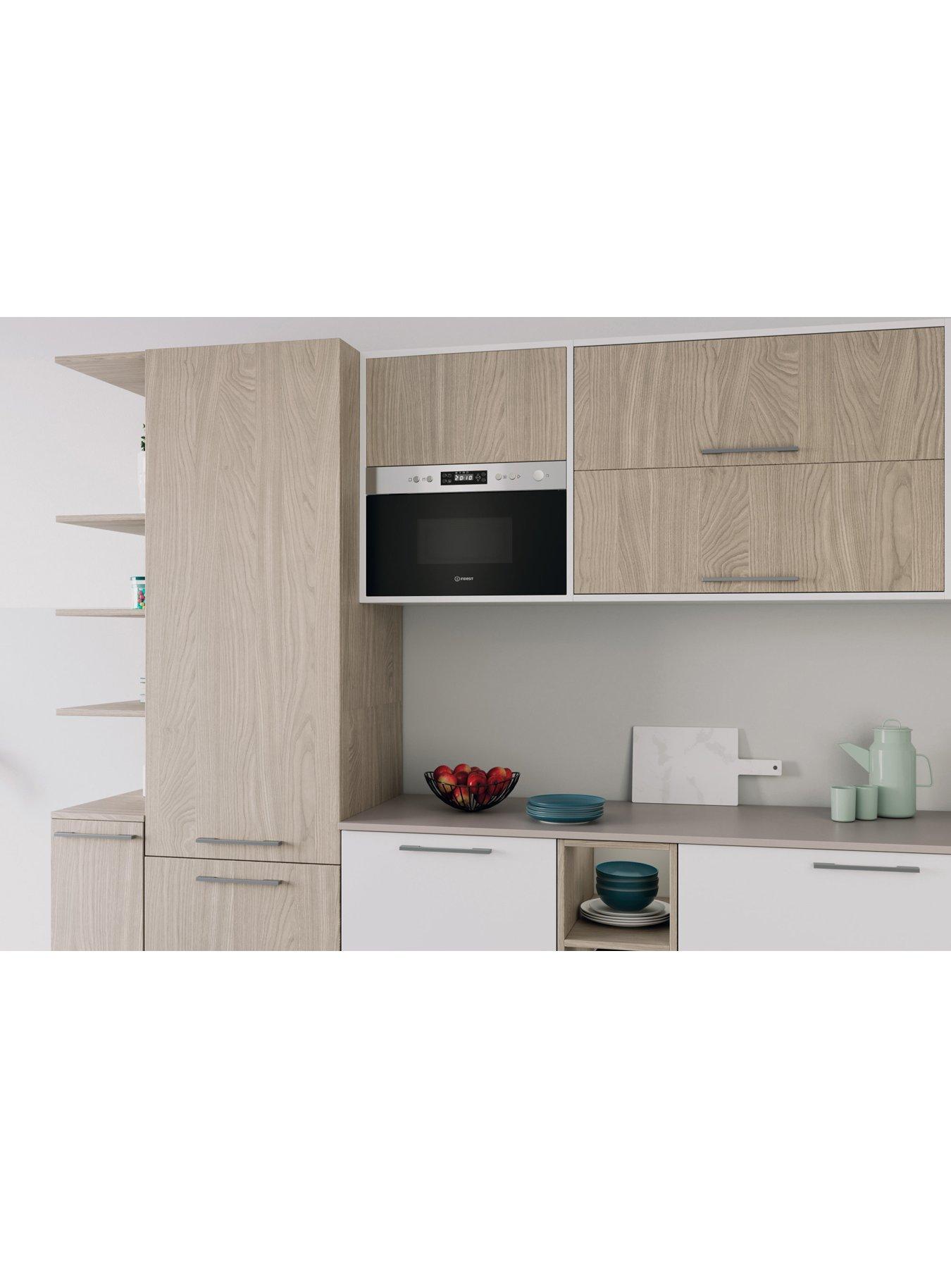 Image 6 of 7 of Indesit IM K12 XUK - Built-in Microwave with Grill - Silver