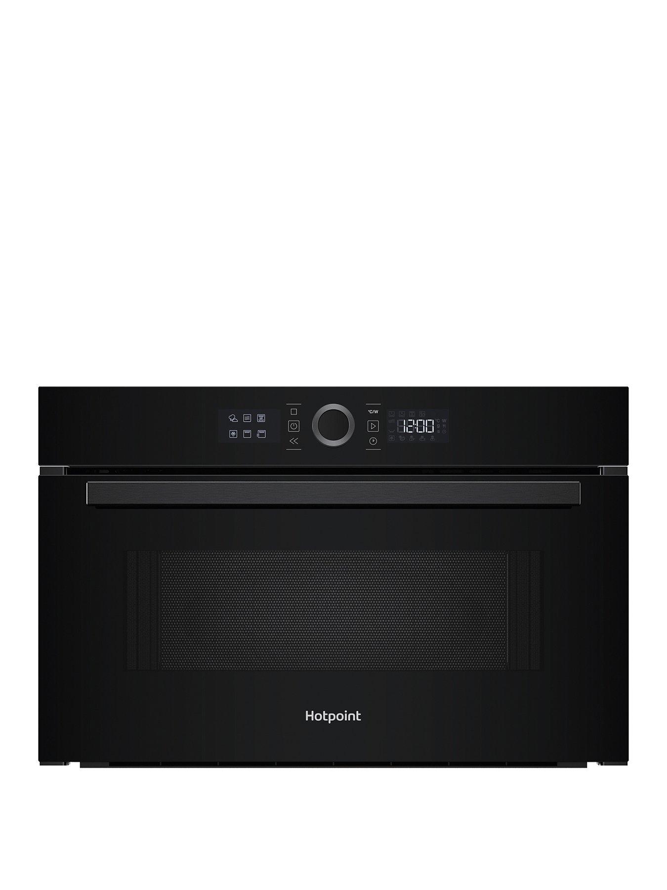 Hotpoint HMD44MBUK Built-in Microwave with Grill - Black