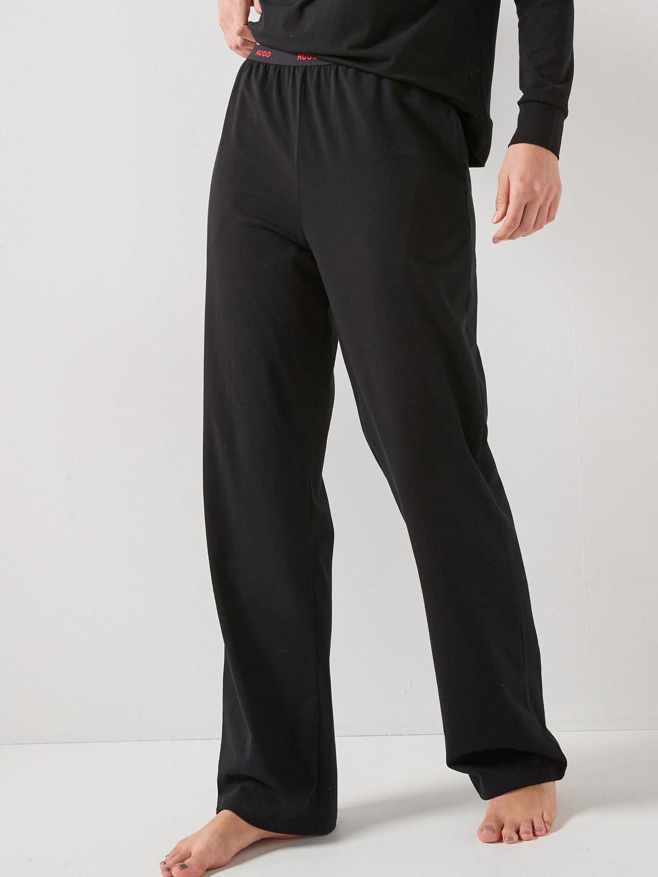 HUGO Logo Pyjama Pant - Black