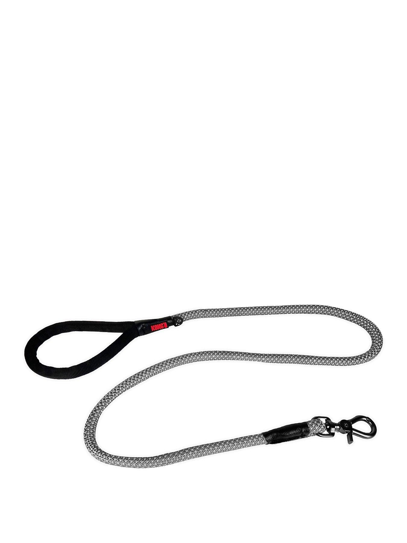 Kong Rope Leash Grey