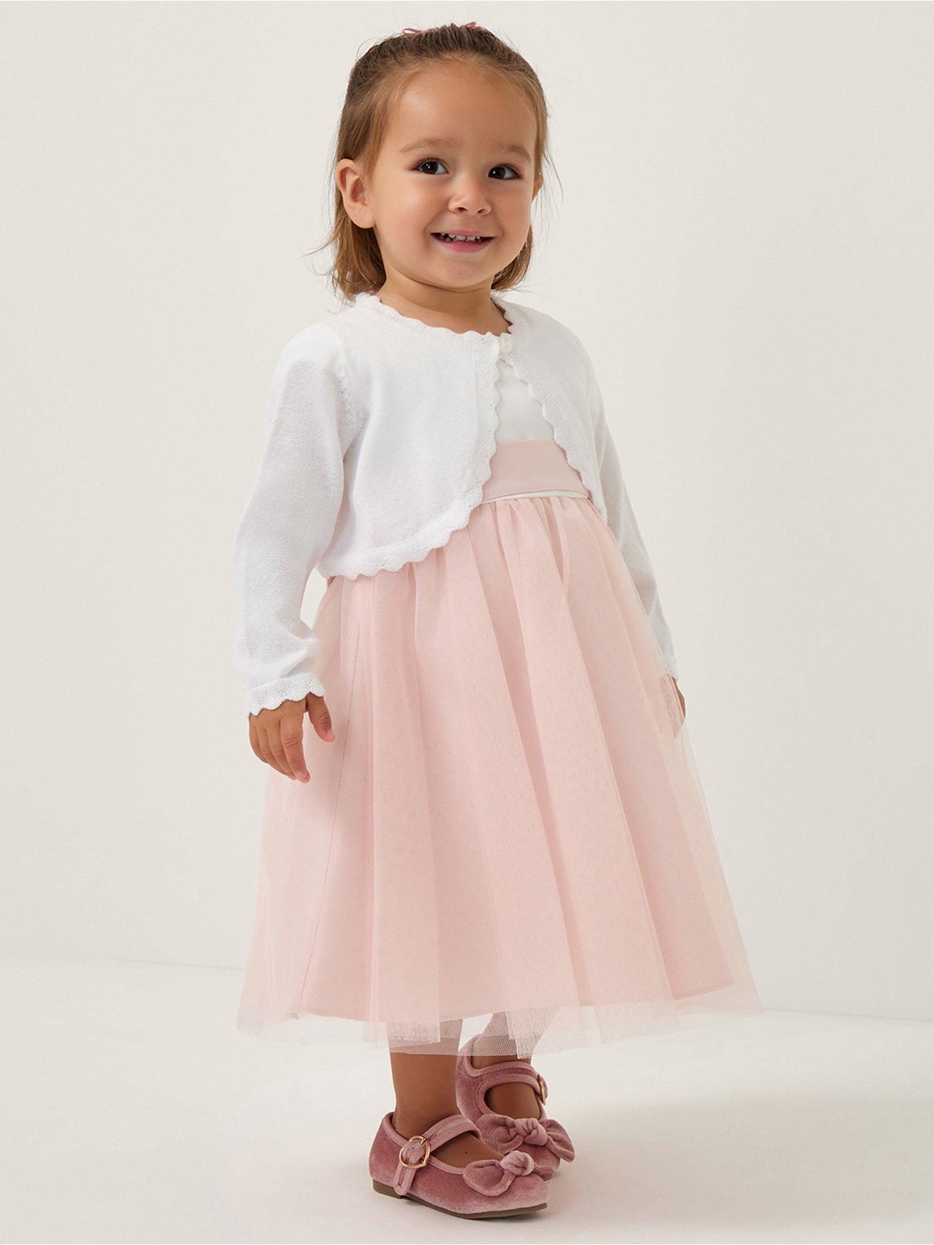 Monsoon Baby Girls Maeve Cardigan - Light Cream