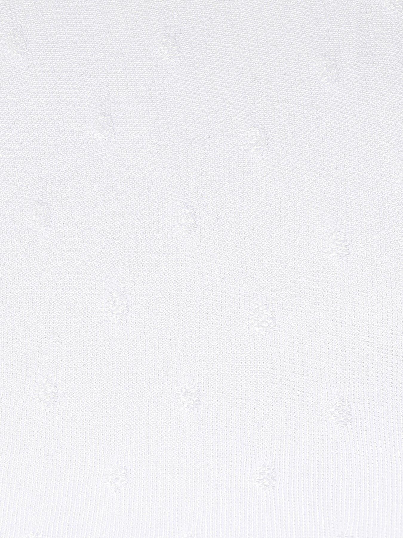 Image 3 of 3 of Monsoon Girls Bridal Spot Tights - White
