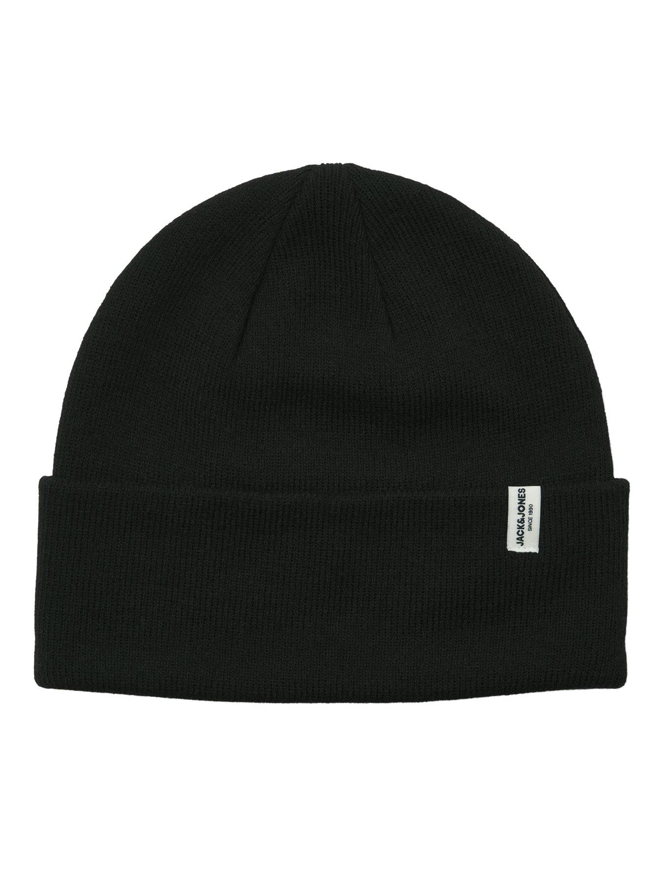 Image 3 of 7 of Jack & Jones Junior Boys Cooper Beanie And Gloves Giftbox Set - Black