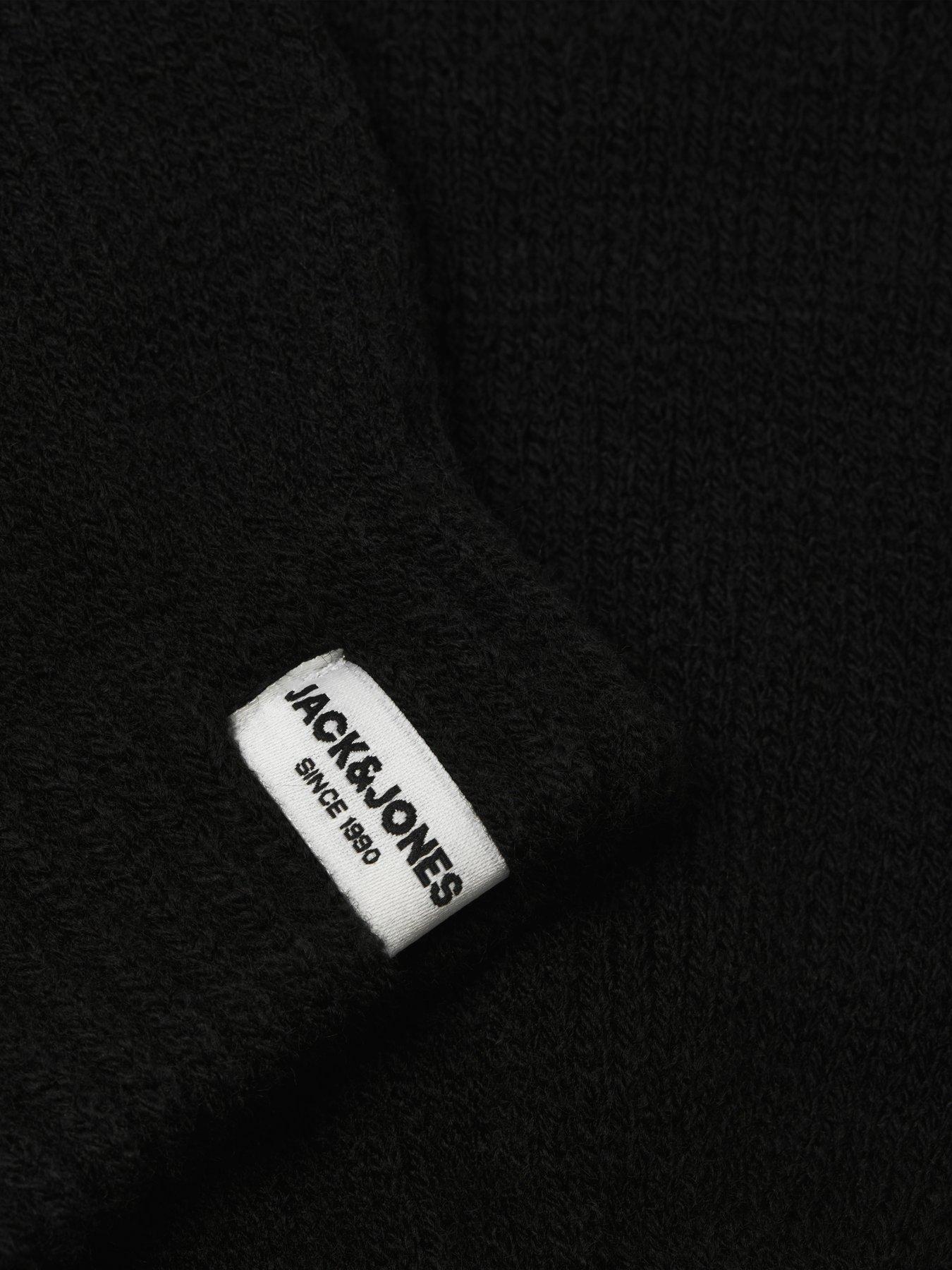 Image 7 of 7 of Jack & Jones Junior Boys Cooper Beanie And Gloves Giftbox Set - Black