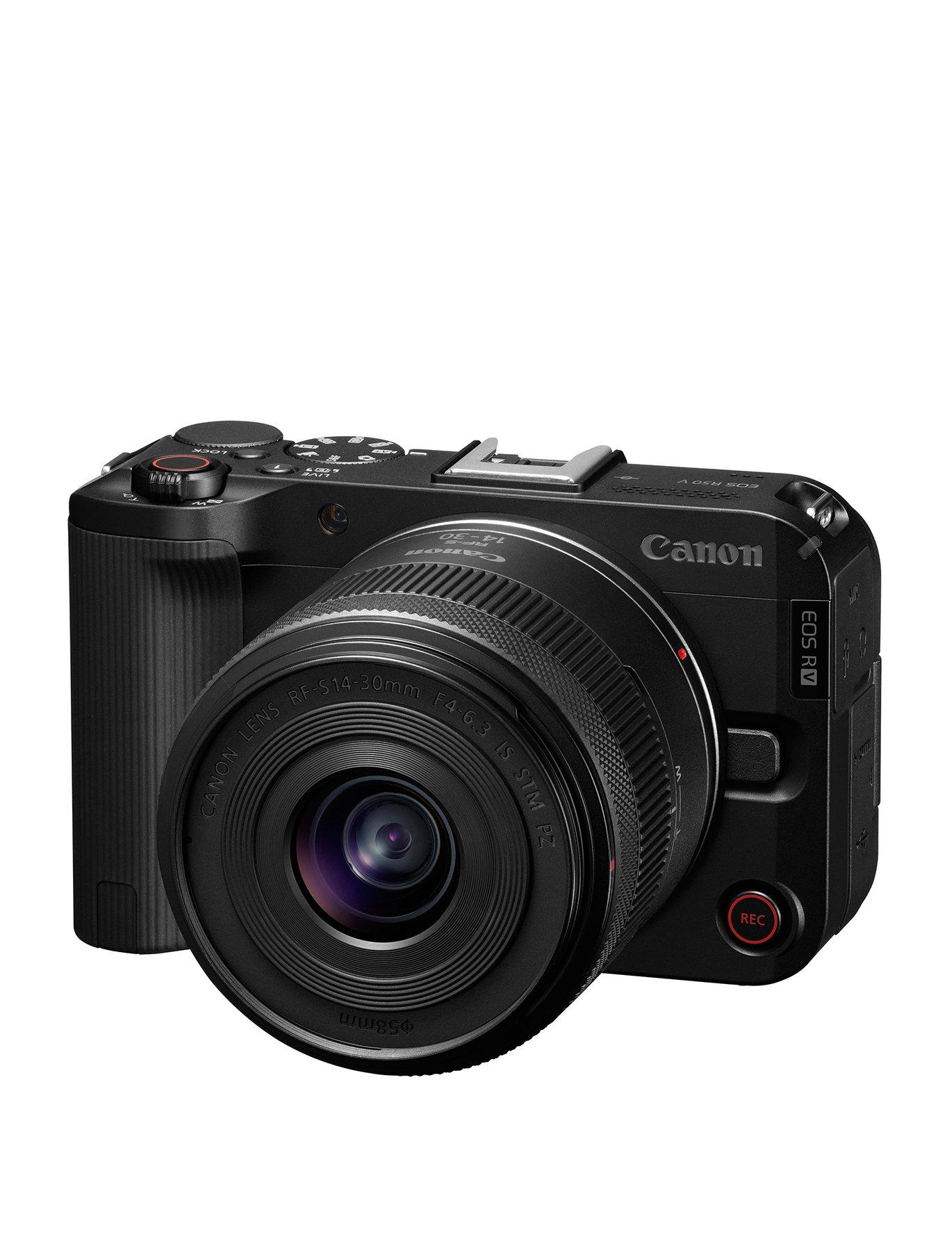 undefined Canon EOS R50 V APS-C Mirrorless Camera - Black - Camera + 14-30mm Lens