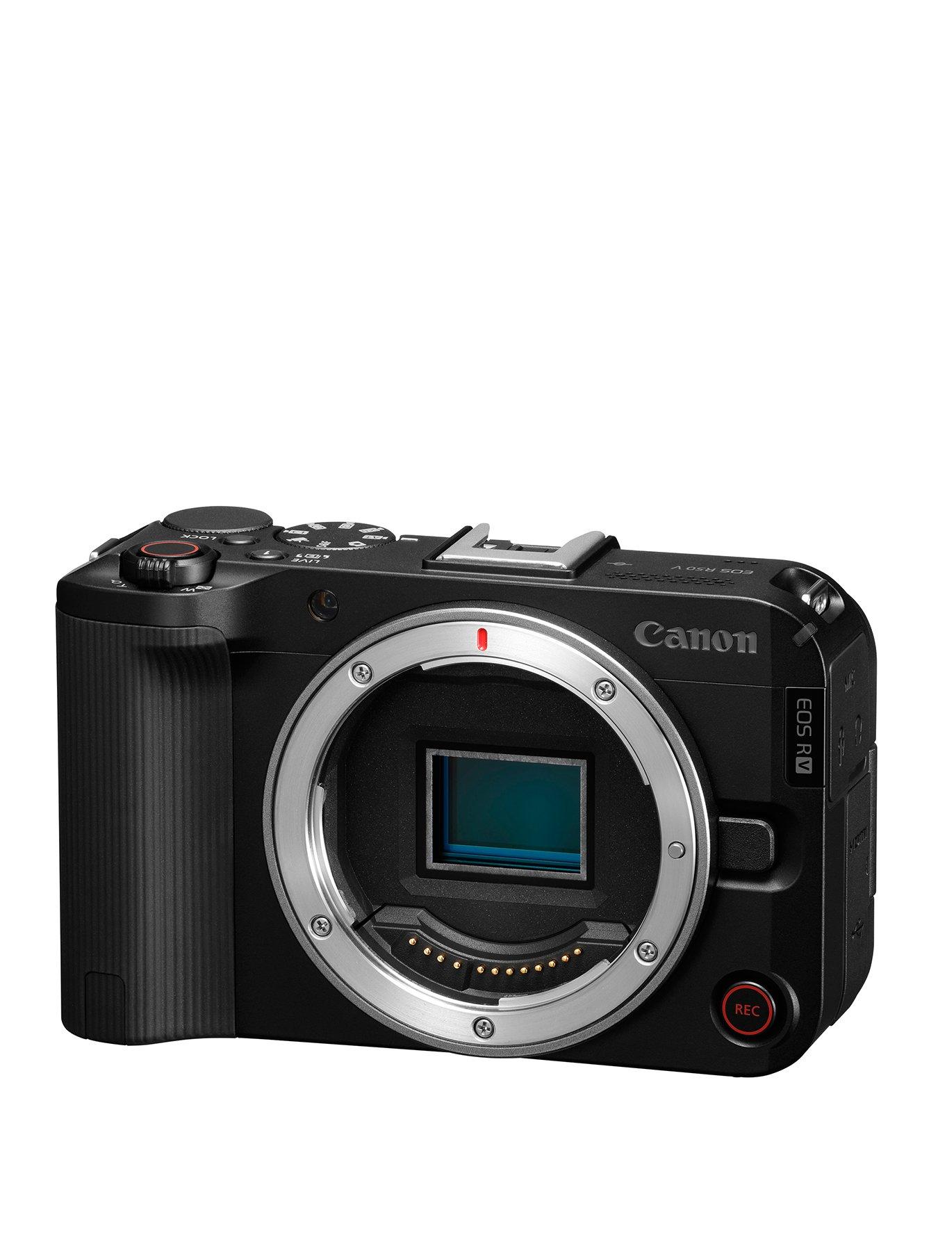 Image 2 of 7 of Canon Canon EOS R50 V APS-C Mirrorless Camera - Black - Camera Only