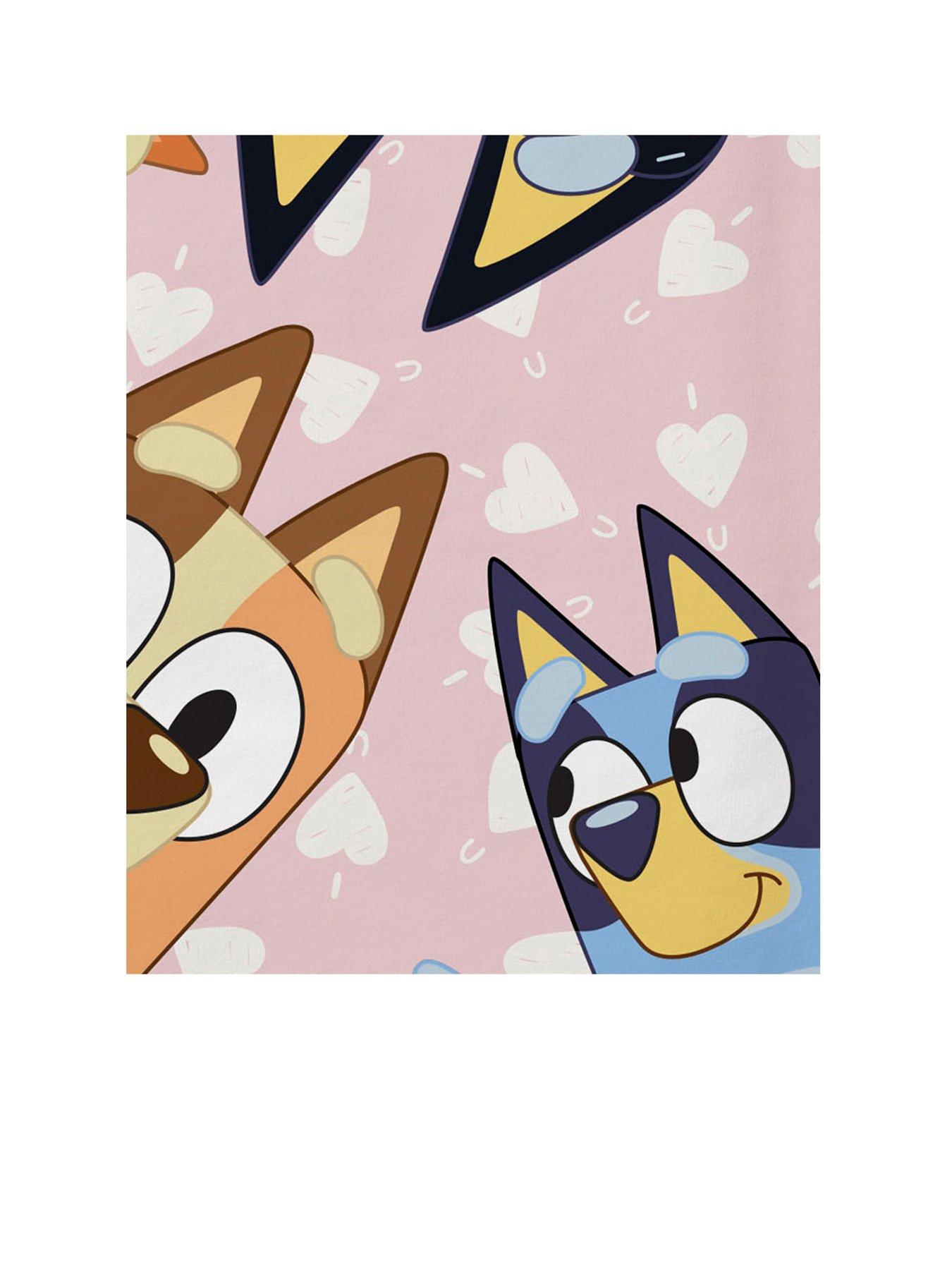 Image 2 of 2 of Bluey I Love U 100% Cotton Towel- 70x140cm