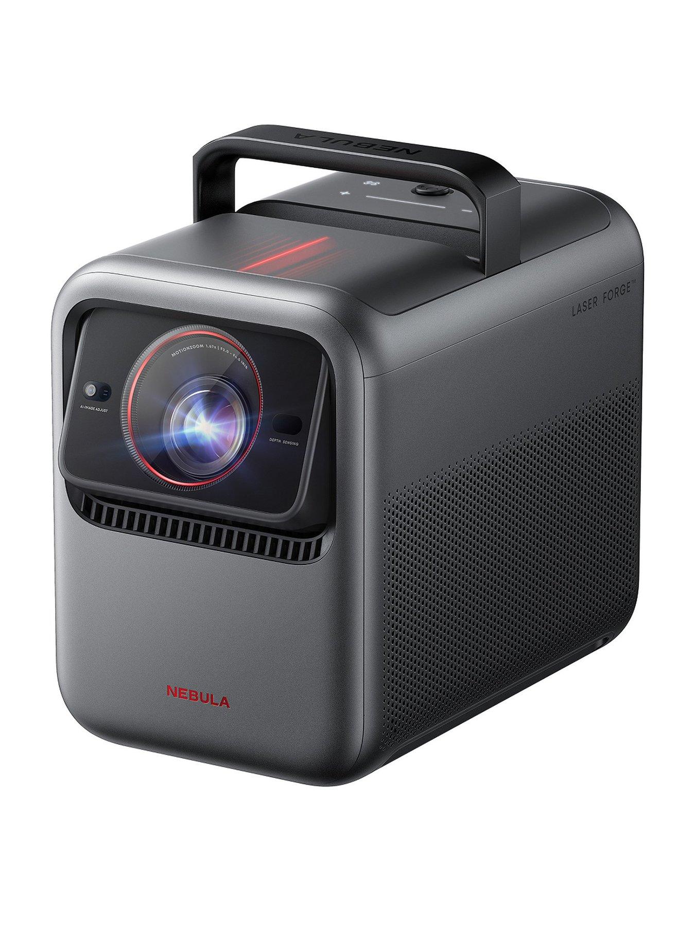 undefined NEBULA X1 Triple Laser 4K Projector, 3,500 ANSI Lumens, 56,000:1 Contrast, 40W Stereo Sound, Optical Zoom, Smart AI, Dolby Vision, 300" Screen, Handle, Outdoor