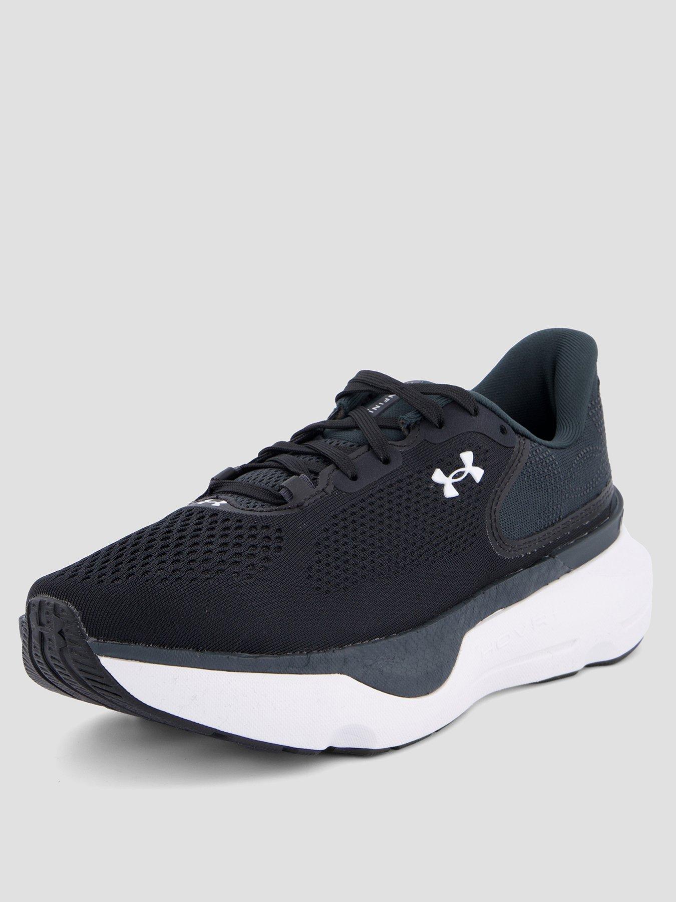 Image 2 of 6 of UNDER ARMOUR Womens Running Infinite Pro 2 Trainers - Black/White