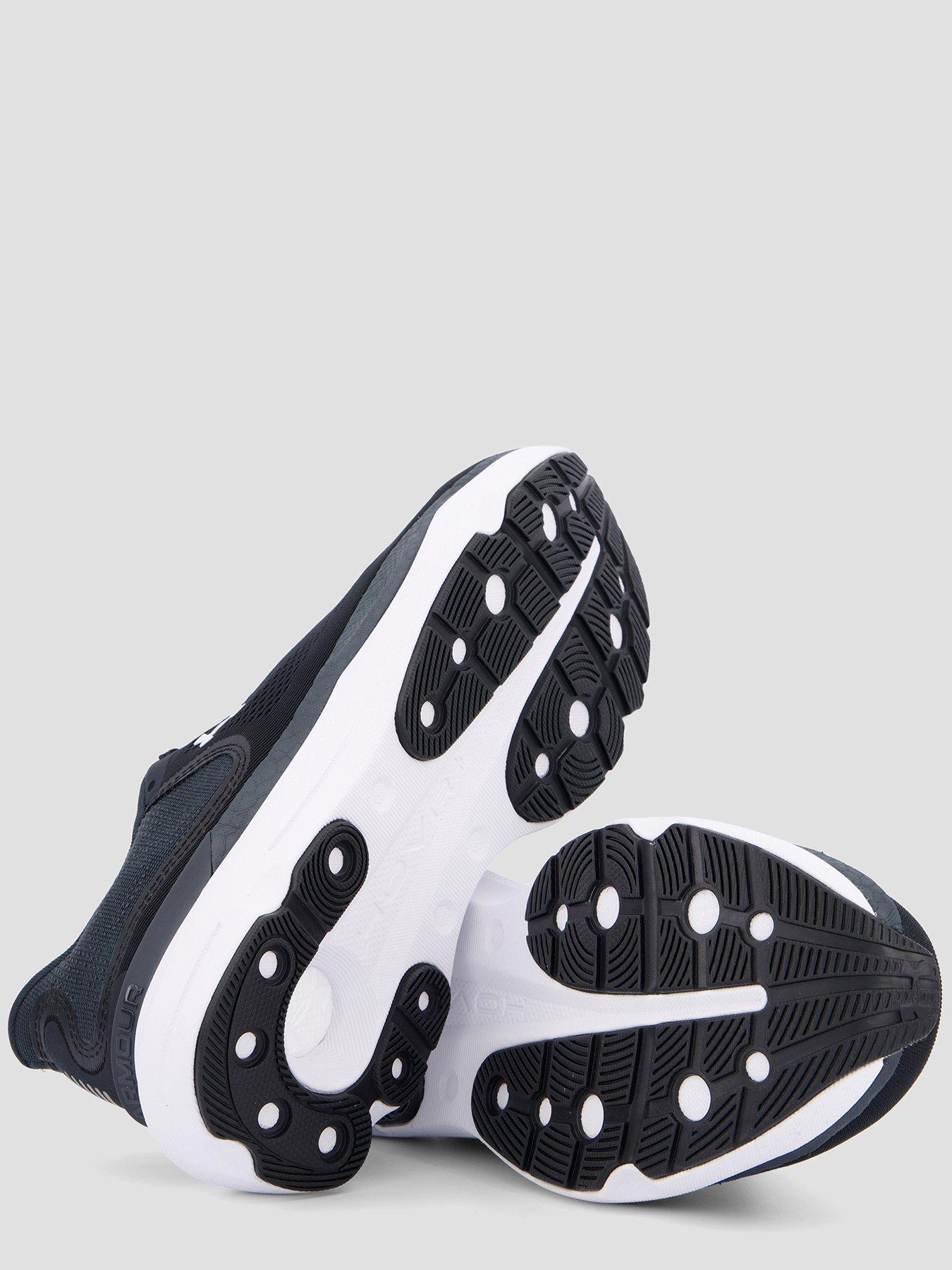 Image 4 of 6 of UNDER ARMOUR Womens Running Infinite Pro 2 Trainers - Black/White