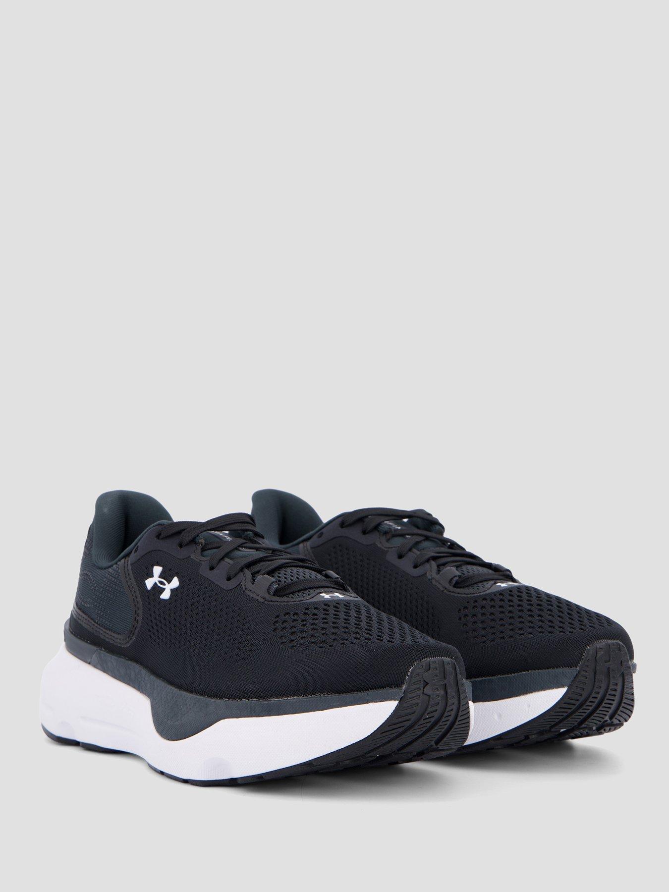 Image 6 of 6 of UNDER ARMOUR Womens Running Infinite Pro 2 Trainers - Black/White