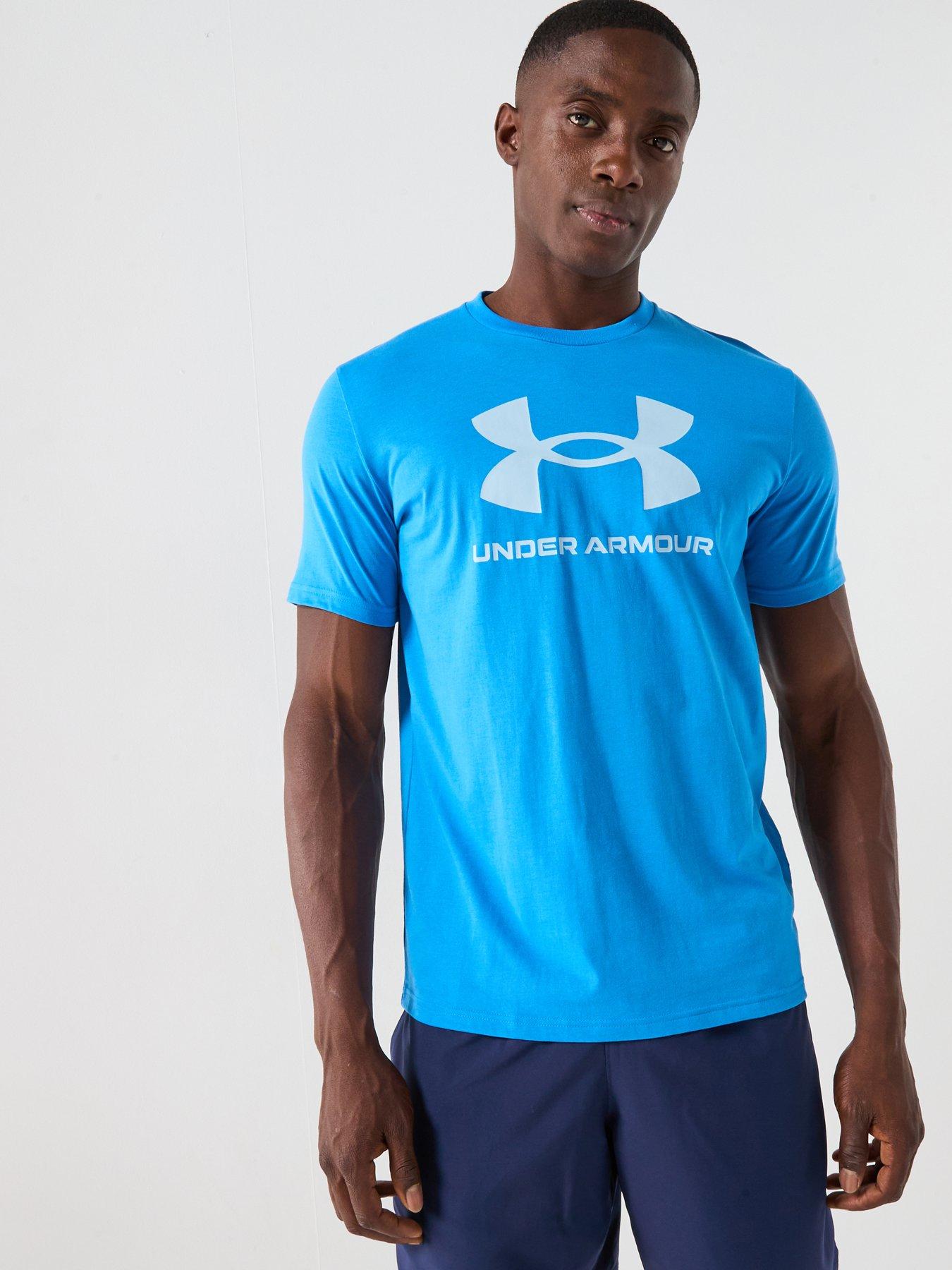undefined Mens Training Sportstyle Logo T-shirt - Blue
