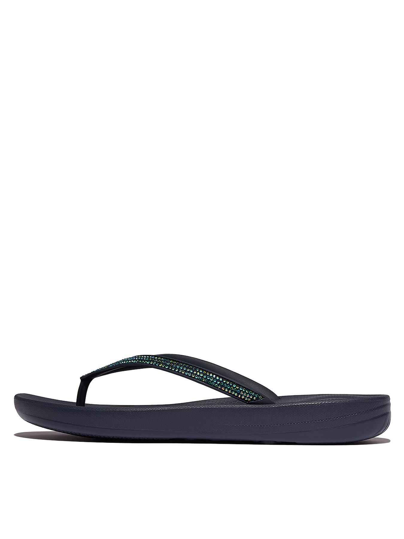 undefined Iqushion Sparkle Flip Flop - Midnight Navy