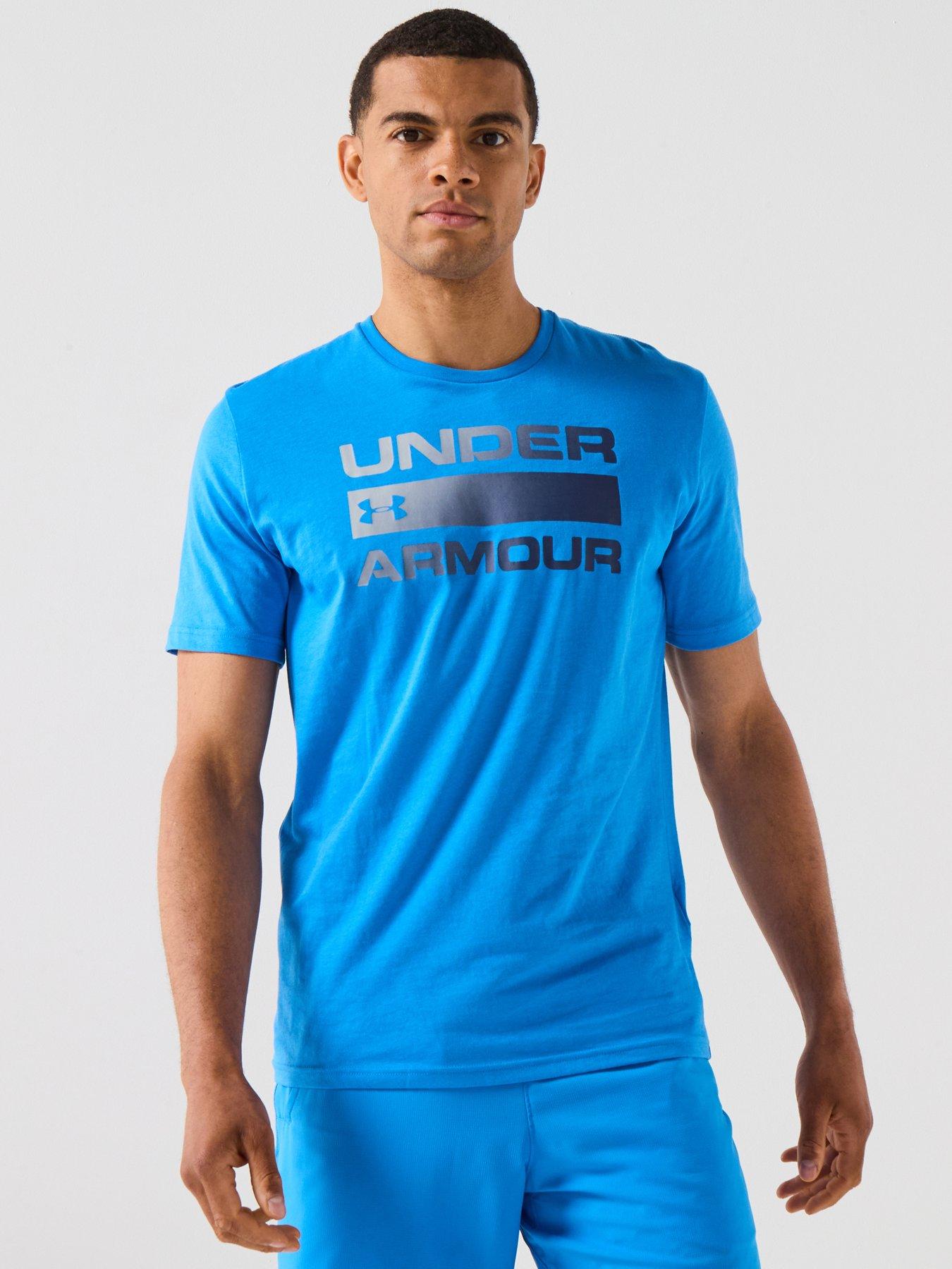 undefined Mens Training Team Issue Wordmark T-Shirt - Blue