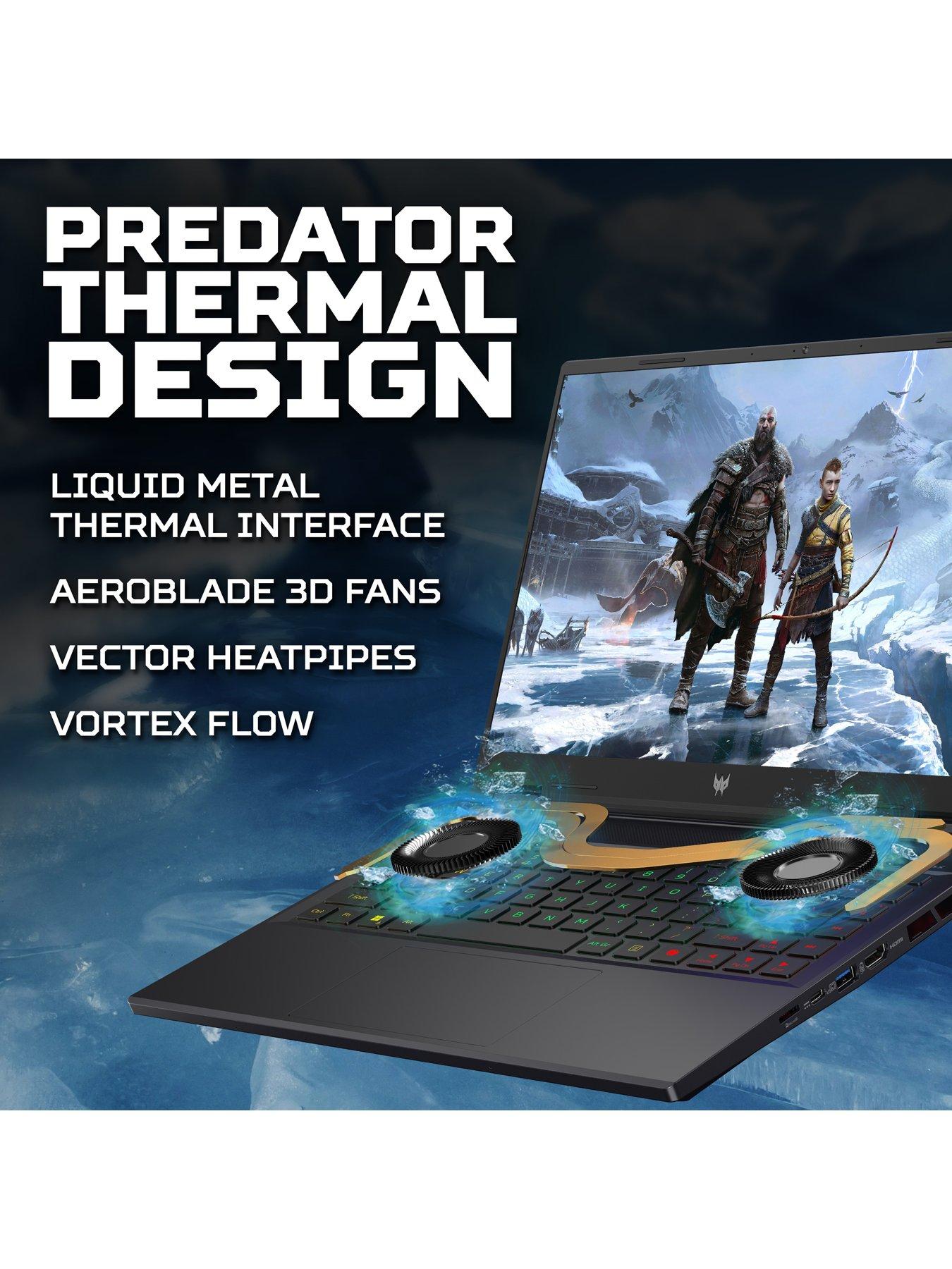 Image 4 of 8 of Acer Helios Gaming Laptop - GeForce RTX 4070 - Intel Core Ultra 7 - 32GB RAM - 1TB SSD - 14.5in 120Hz