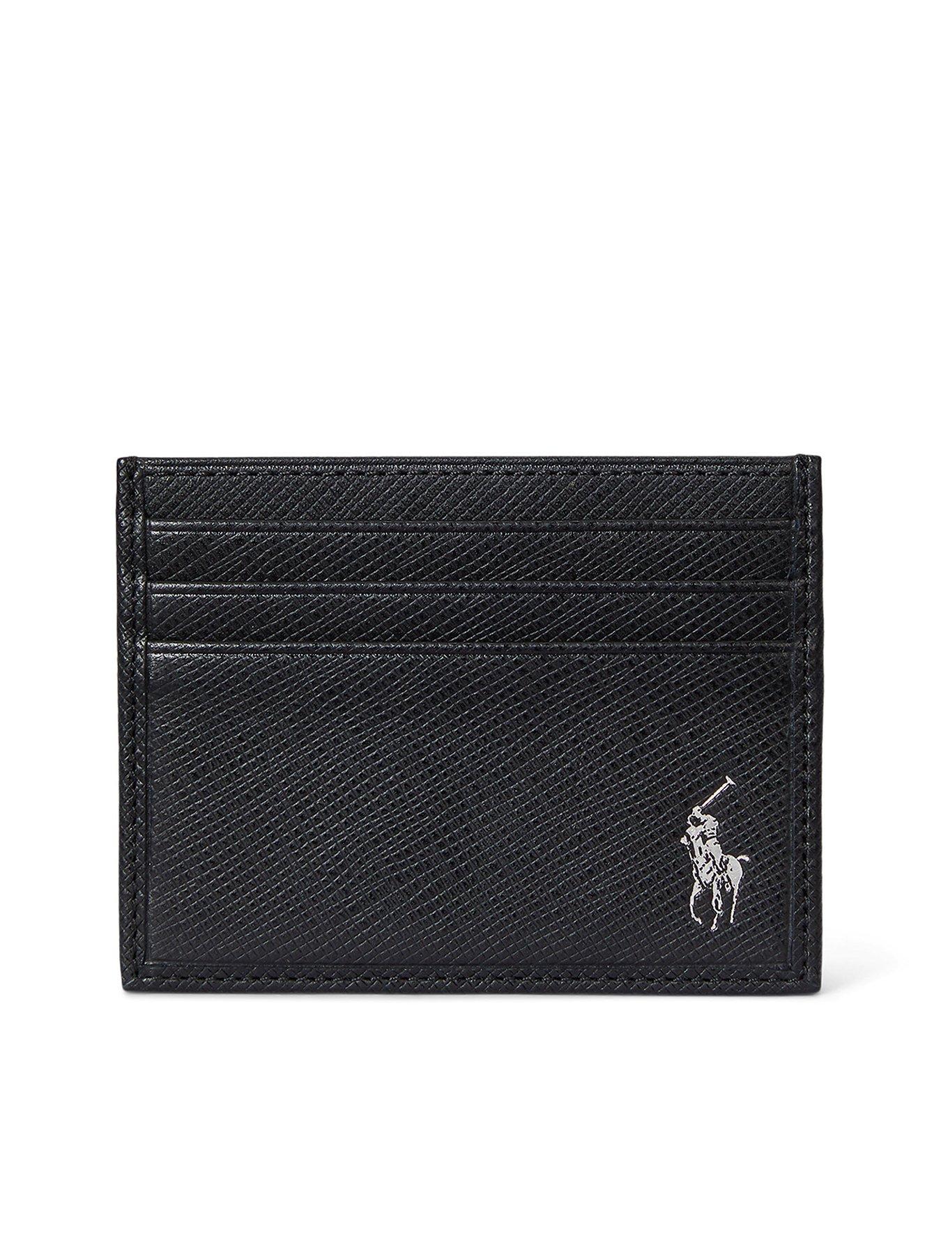 Image 1 of 1 of Polo Ralph Lauren Small PP Card Holder - Black