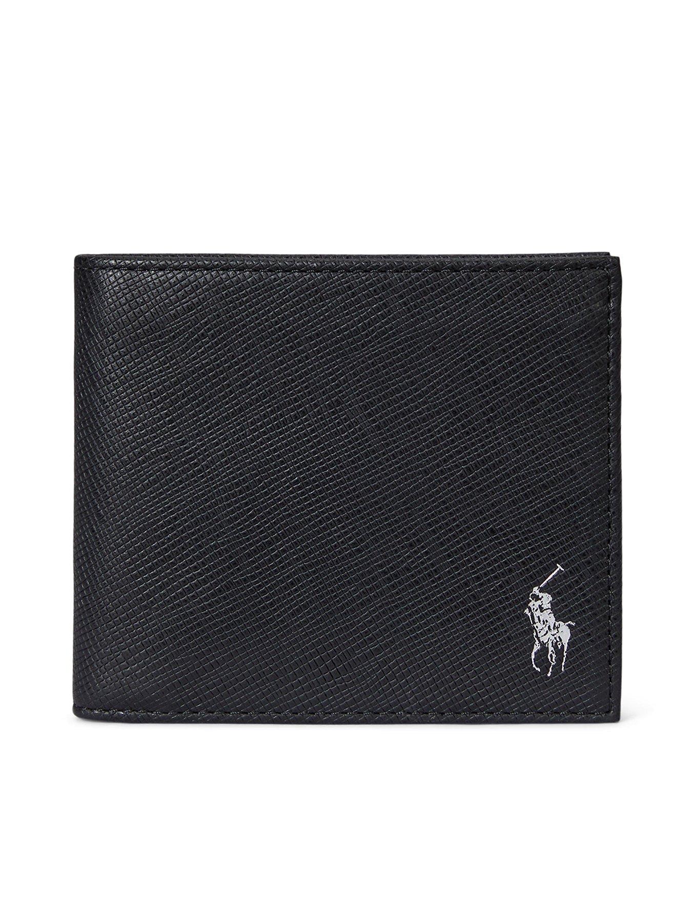 Polo Ralph Lauren Small Pp Billfold Wallet - Black
