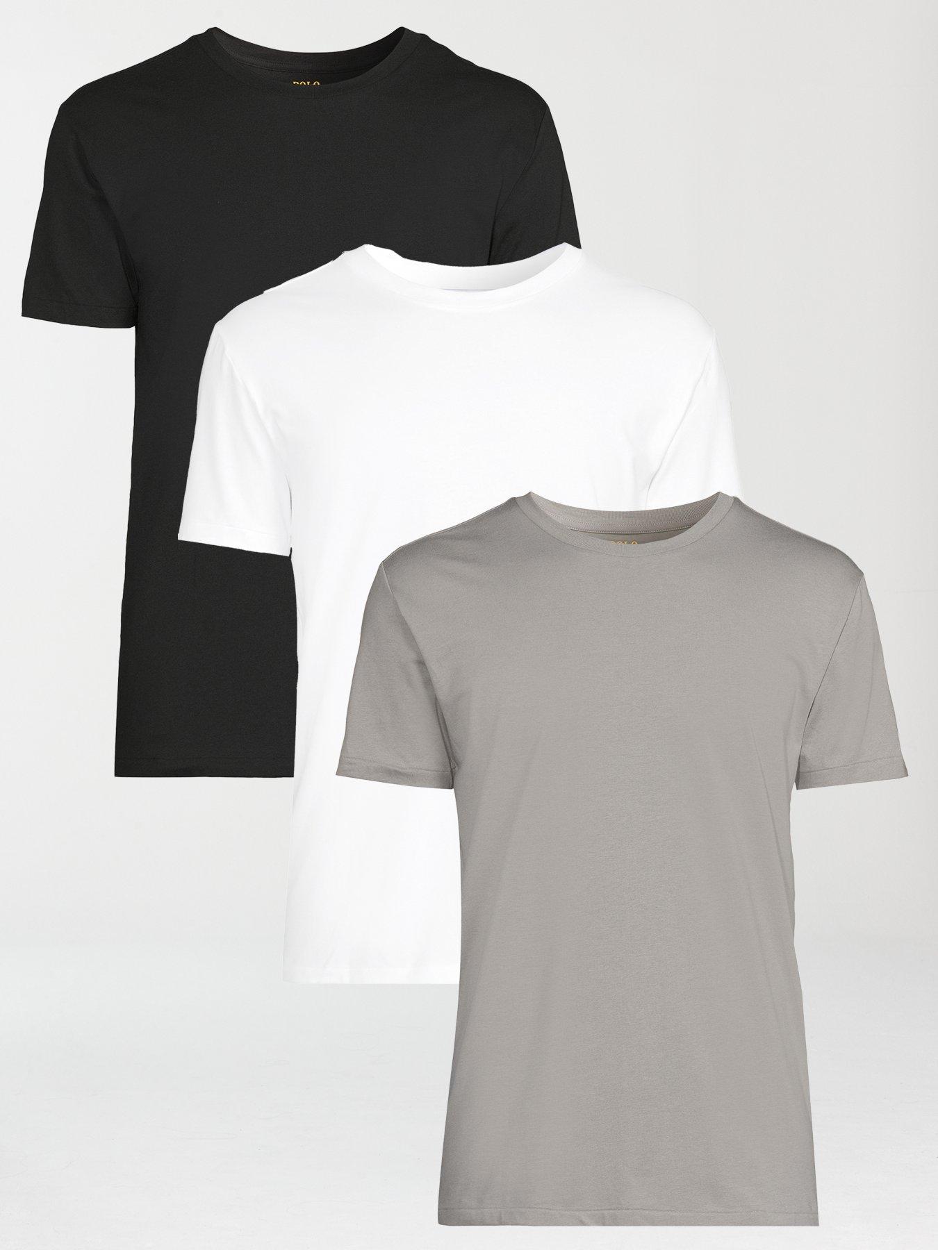 Image 1 of 3 of Polo Ralph Lauren 3 Pack Loungewear T-Shirts - Assorted - Multi