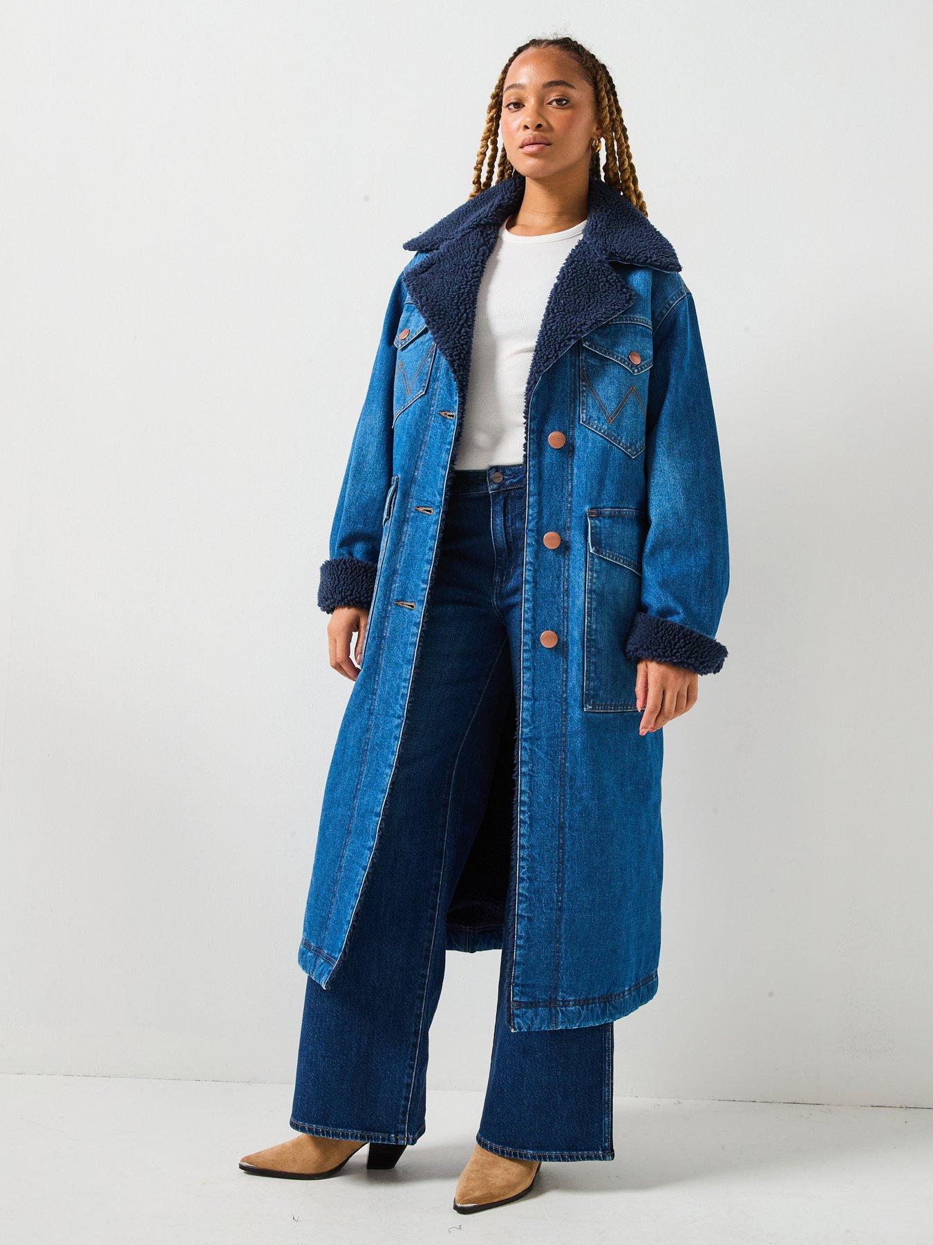 Wrangler Wrange Coat - Sparkle - Blue
