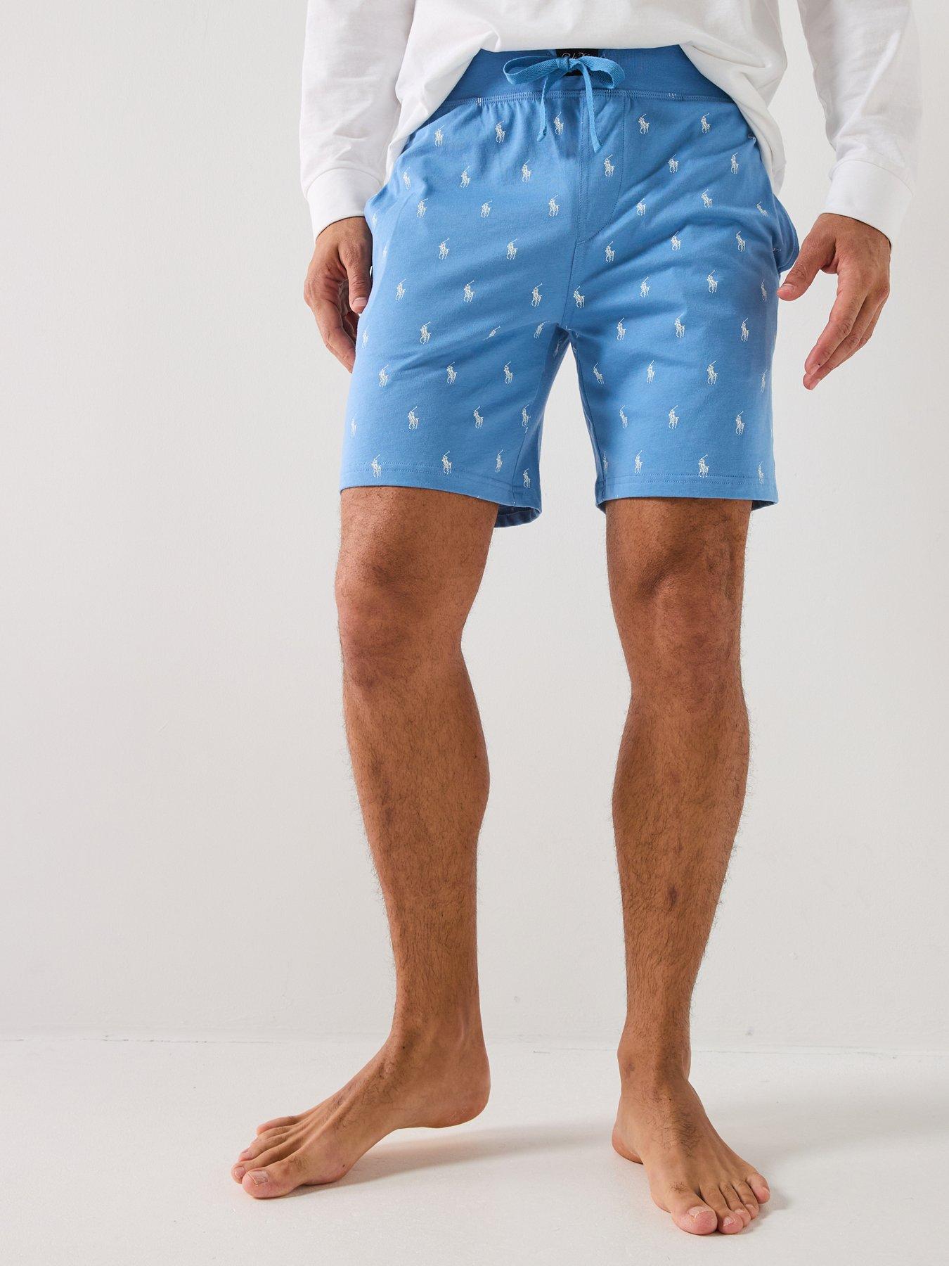 Polo Ralph Lauren All Over Print Loungewear Shorts - Blue