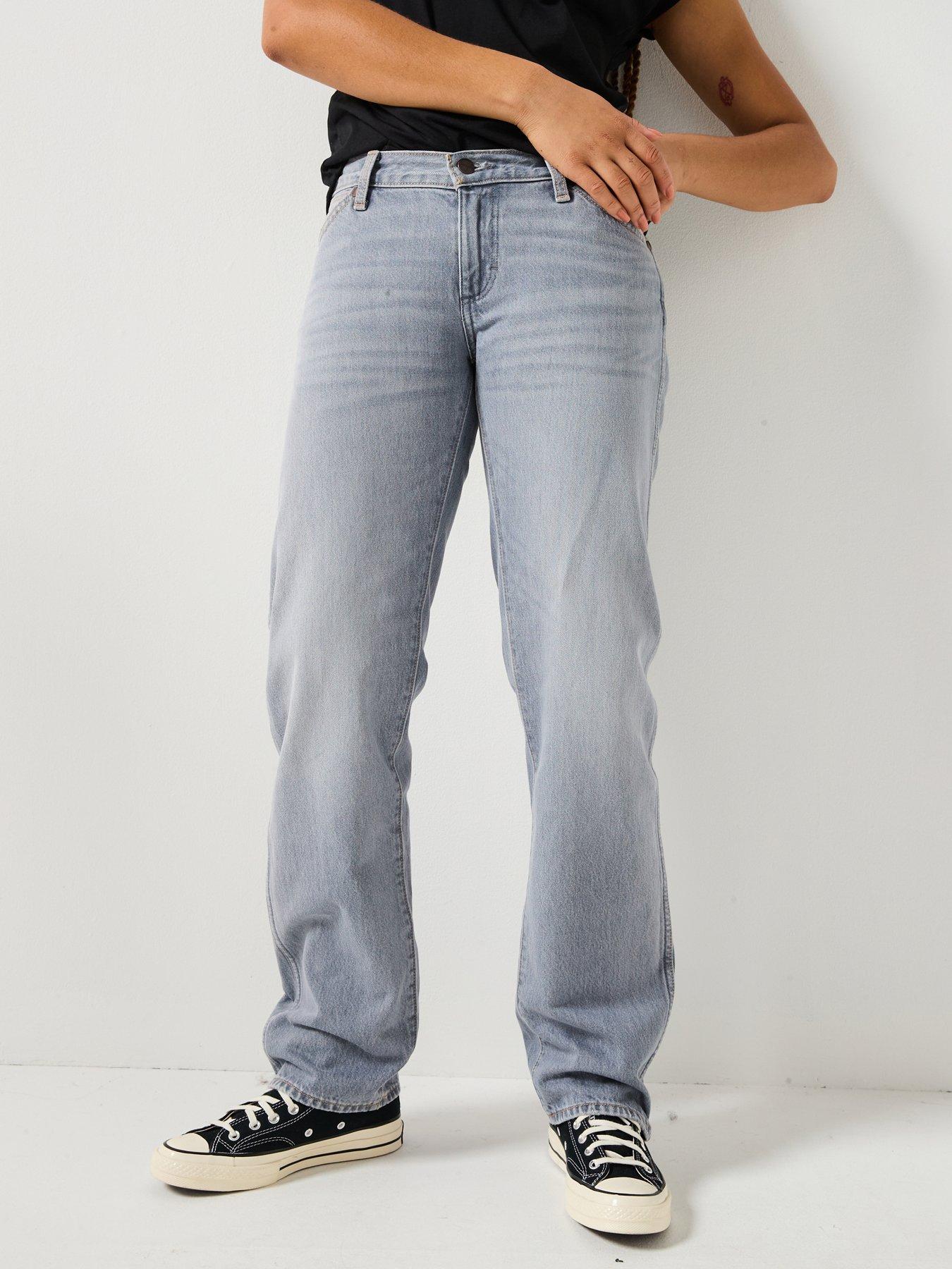 Wrangler Low Rise Cowboy Jean, Blue, Size 27, Inside Leg 32, Women