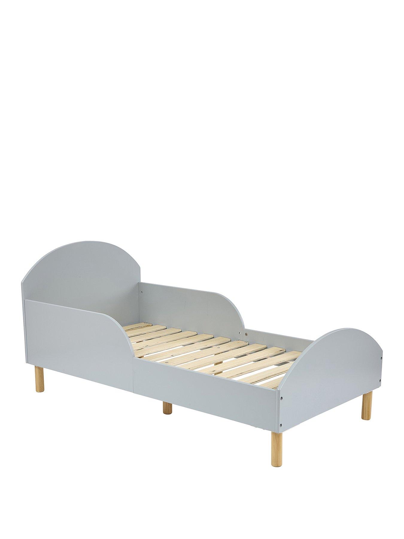 Image 2 of 7 of Liberty House Kids Grey Toddler Bed