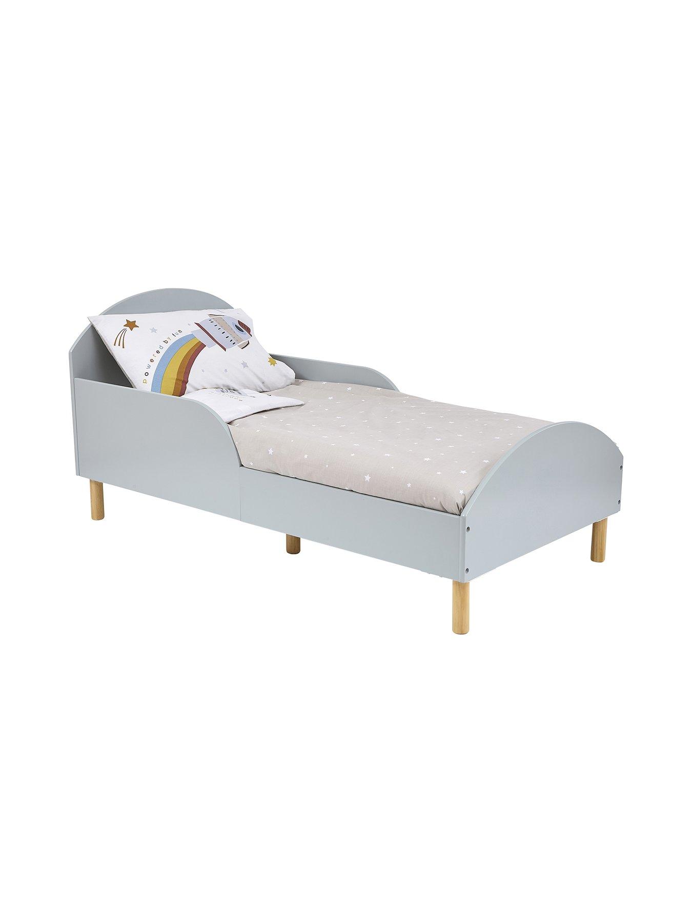 Image 3 of 7 of Liberty House Kids Grey Toddler Bed