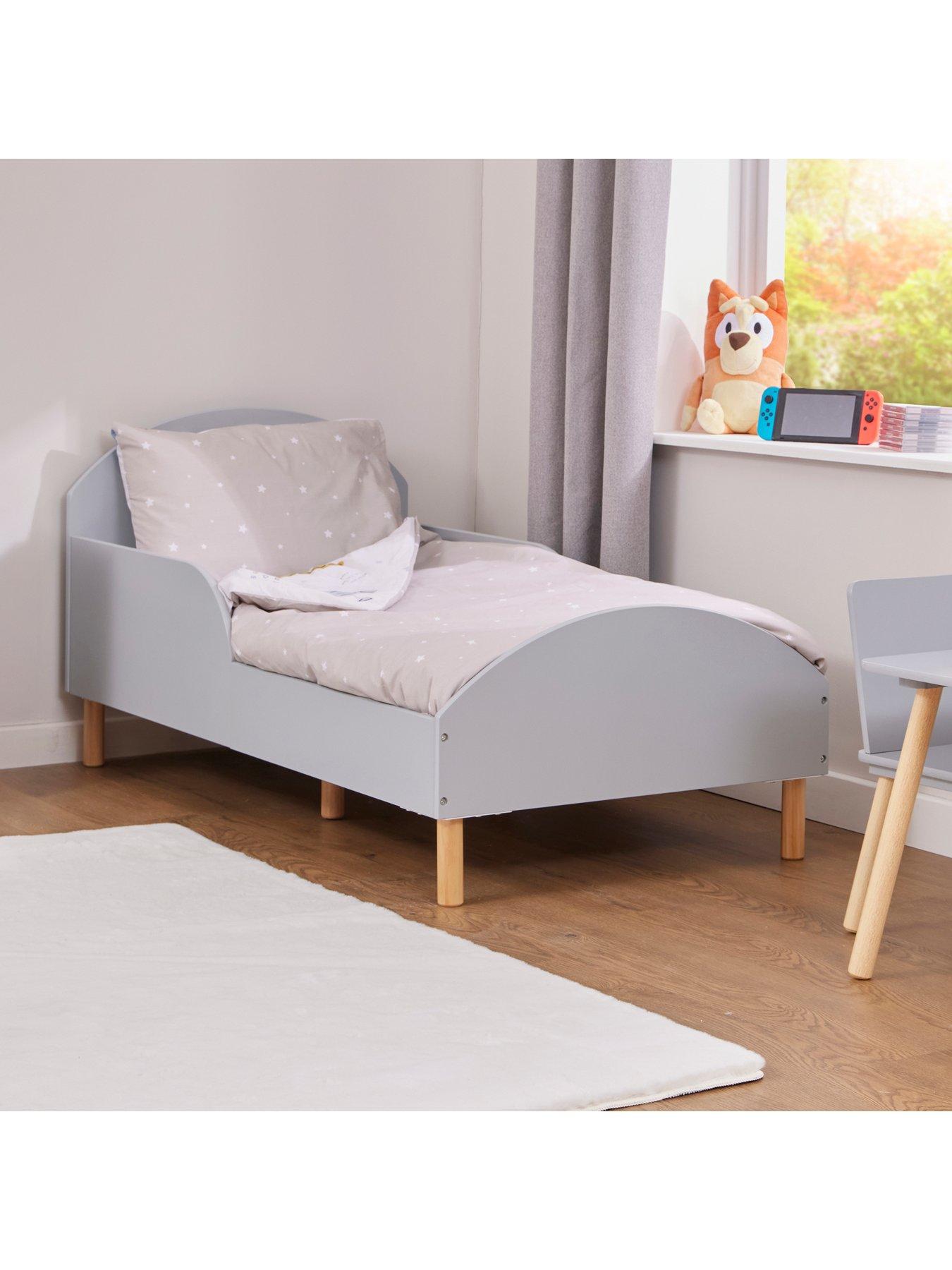 Image 4 of 7 of Liberty House Kids Grey Toddler Bed