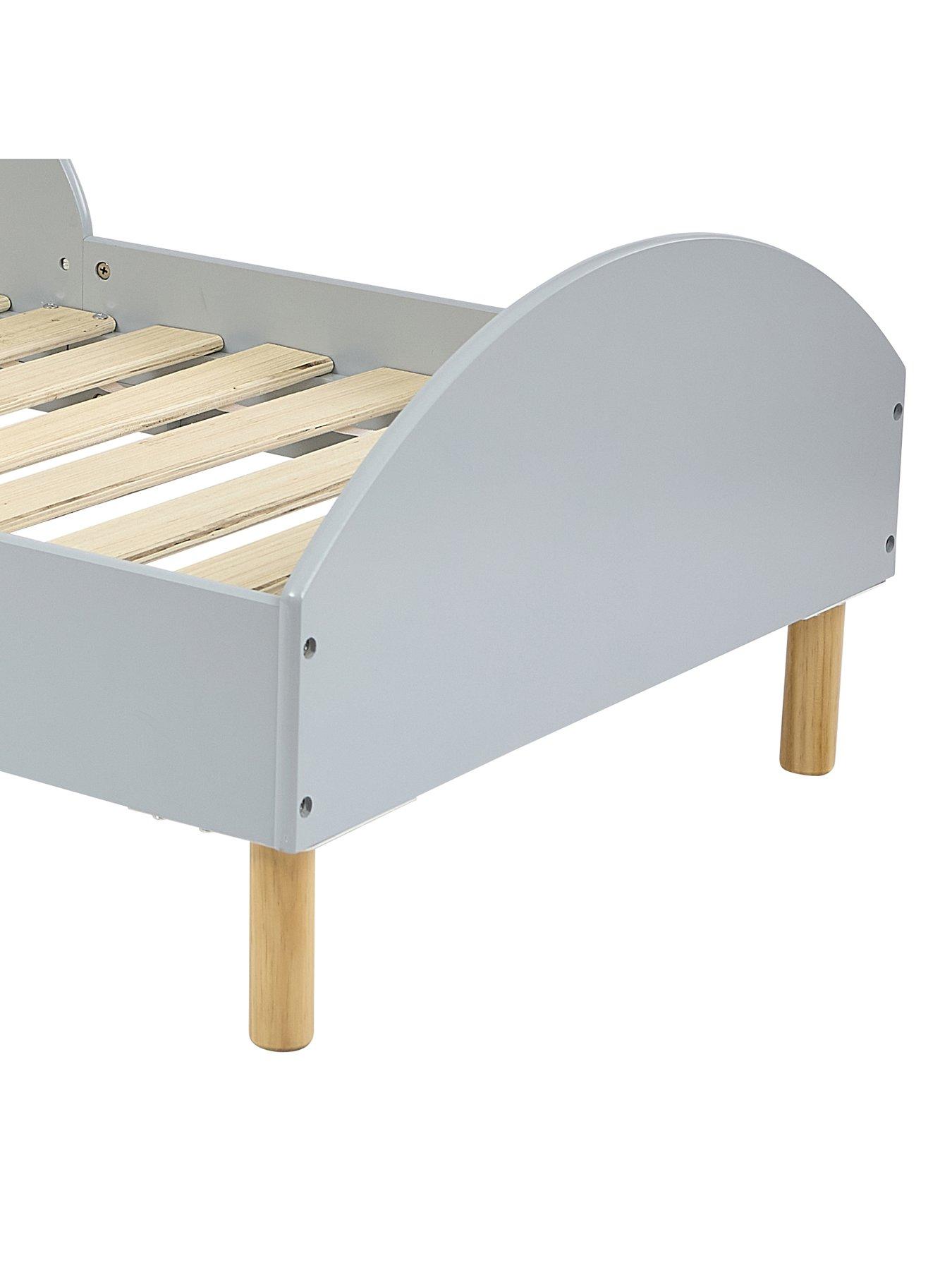 Image 6 of 7 of Liberty House Kids Grey Toddler Bed