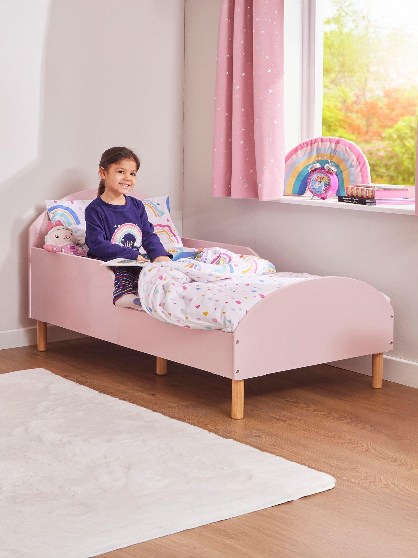 undefined Kids Pink Toddler Bed