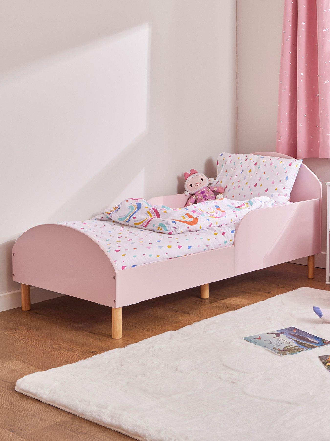 undefined Kids Pink Toddler Bed