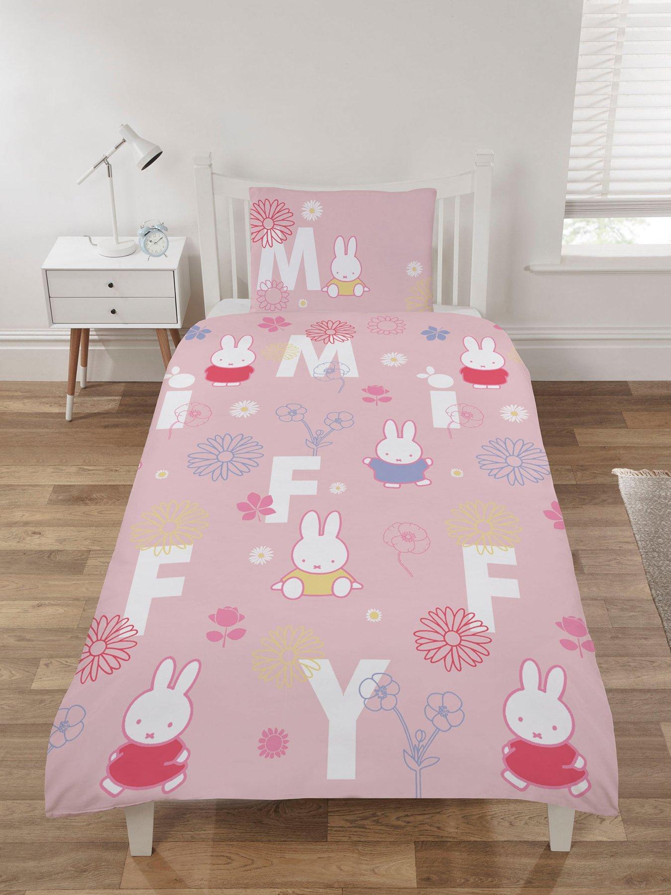undefined Miffy Floral Duvet Set- Single