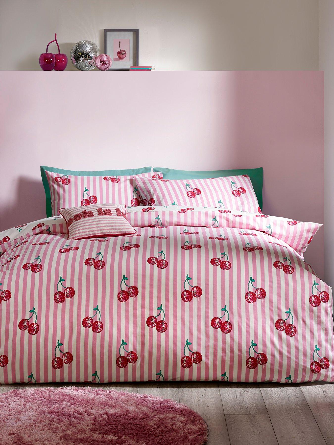 undefined Disco Cherries Duvet Set