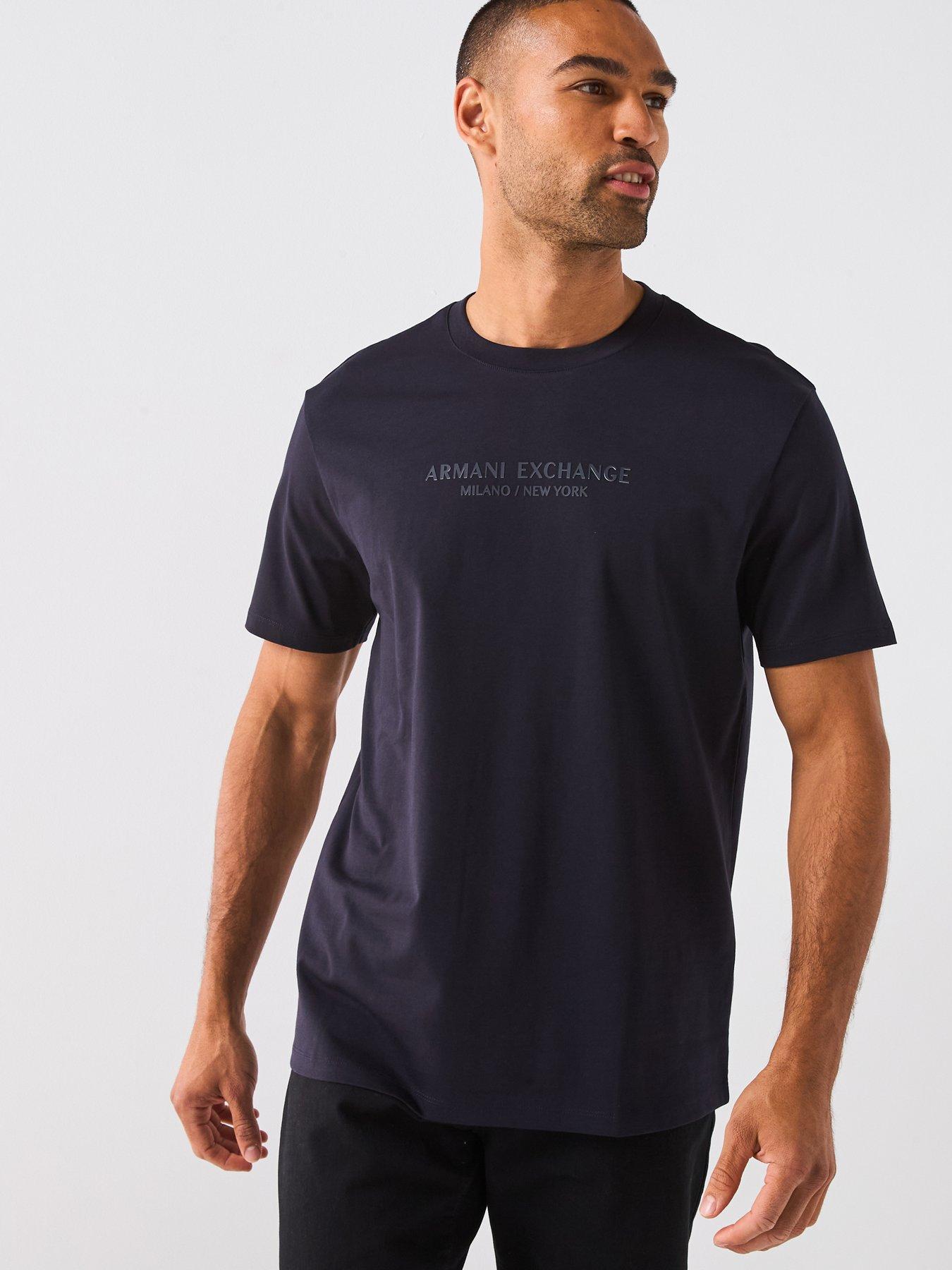 undefined 3D Ny Milan Logo T-Shirt - Navy