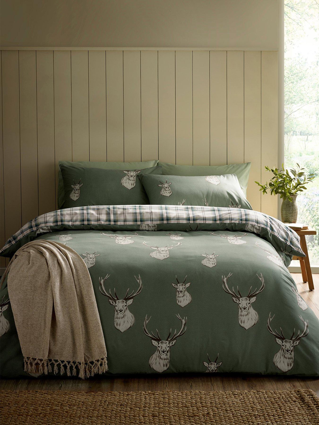 Catherine Lansfield Stag Duvet Set