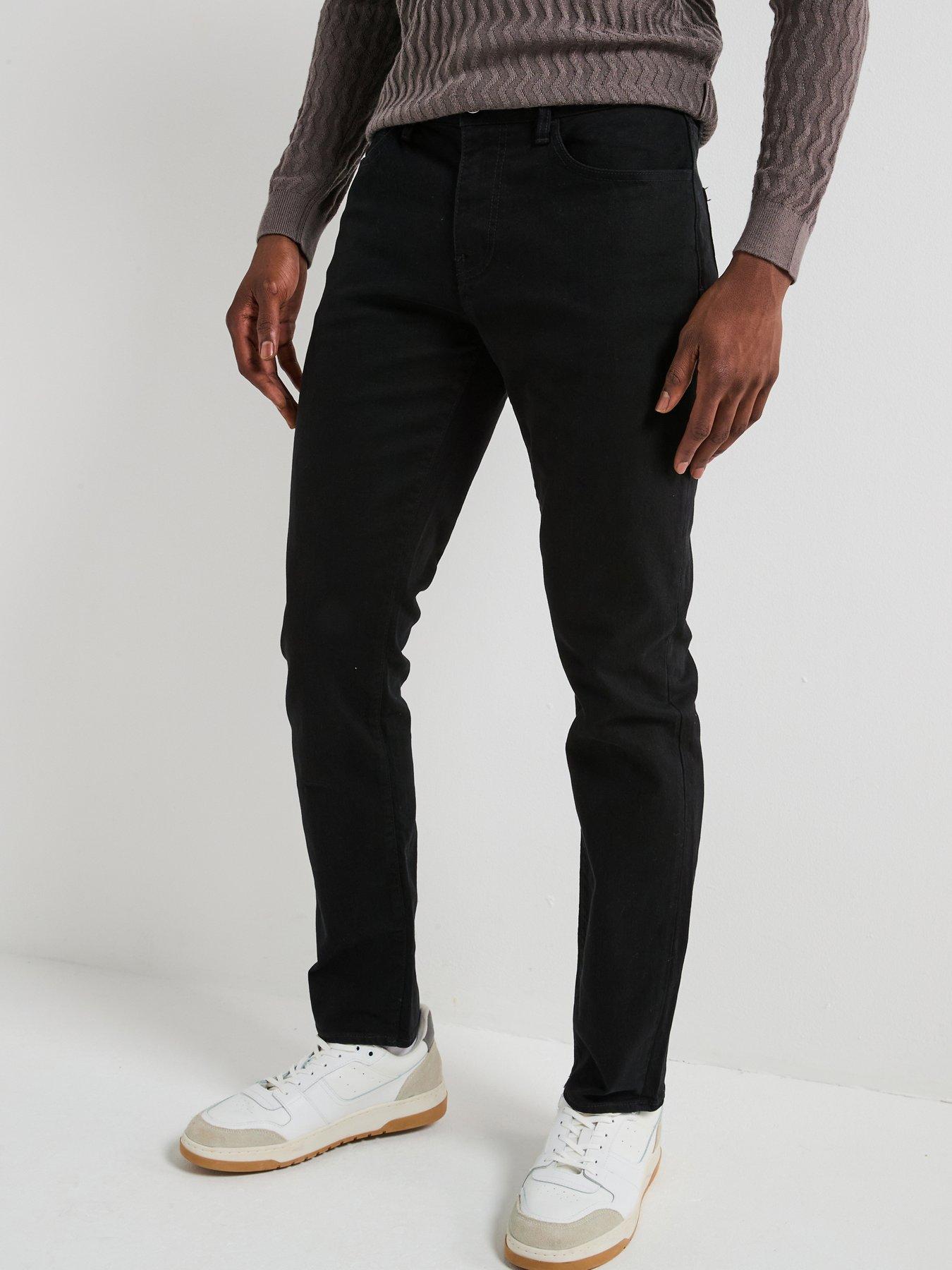 Armani Exchange Slim Fit Jeans - Black