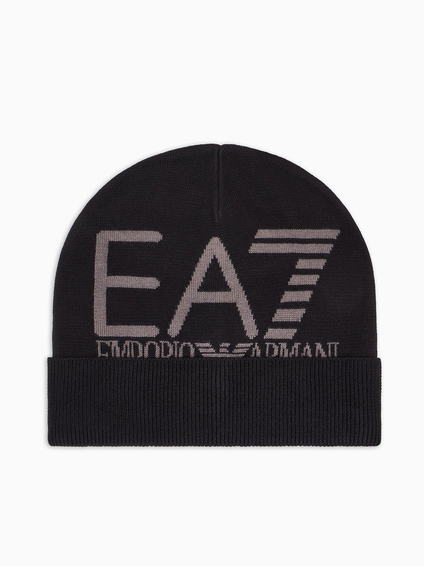 EA7 Emporio Armani Boys Mountain Visibility Beanie - Black