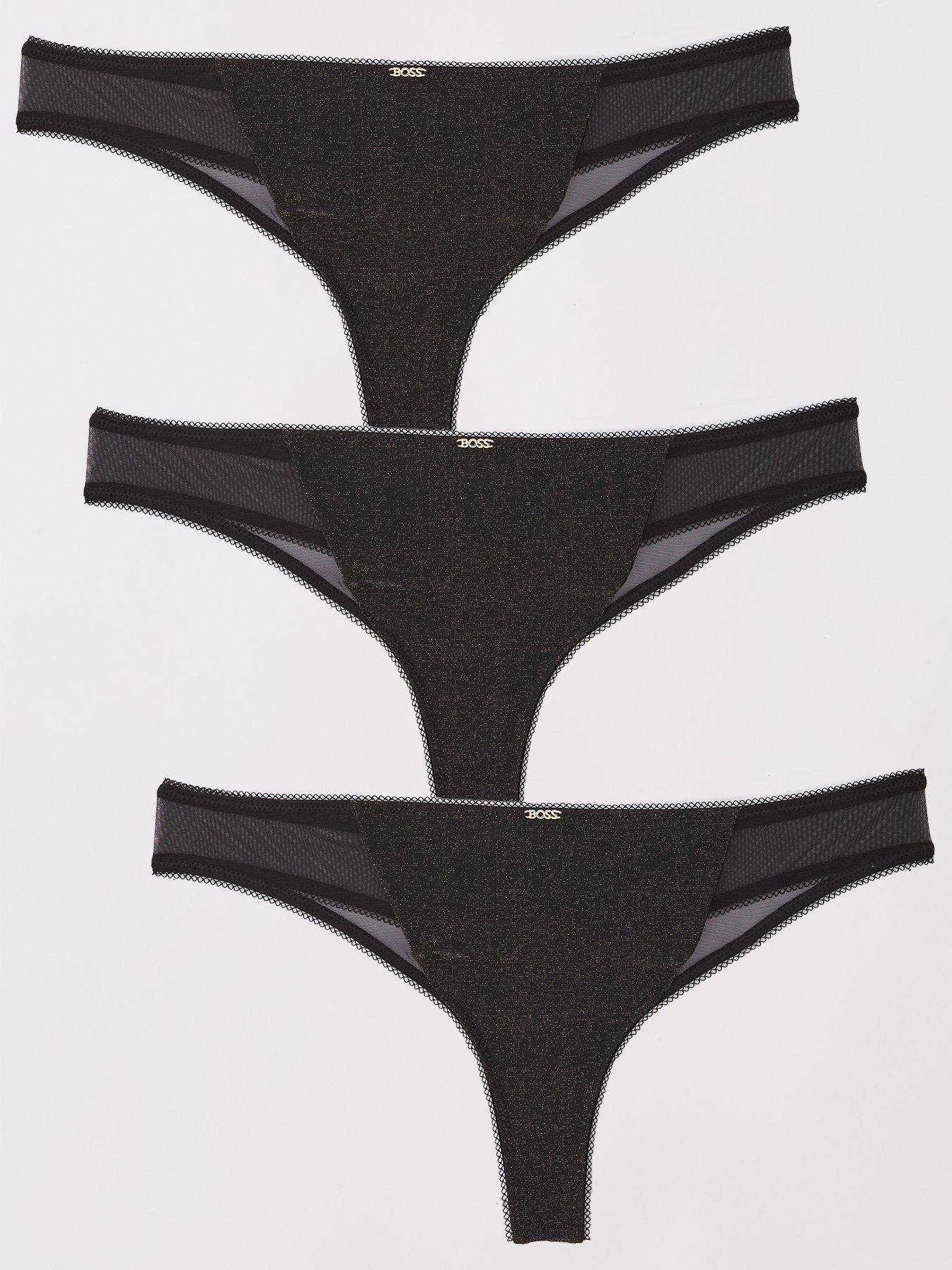 BOSS 3 Piece Underwear Gift Set - Black
