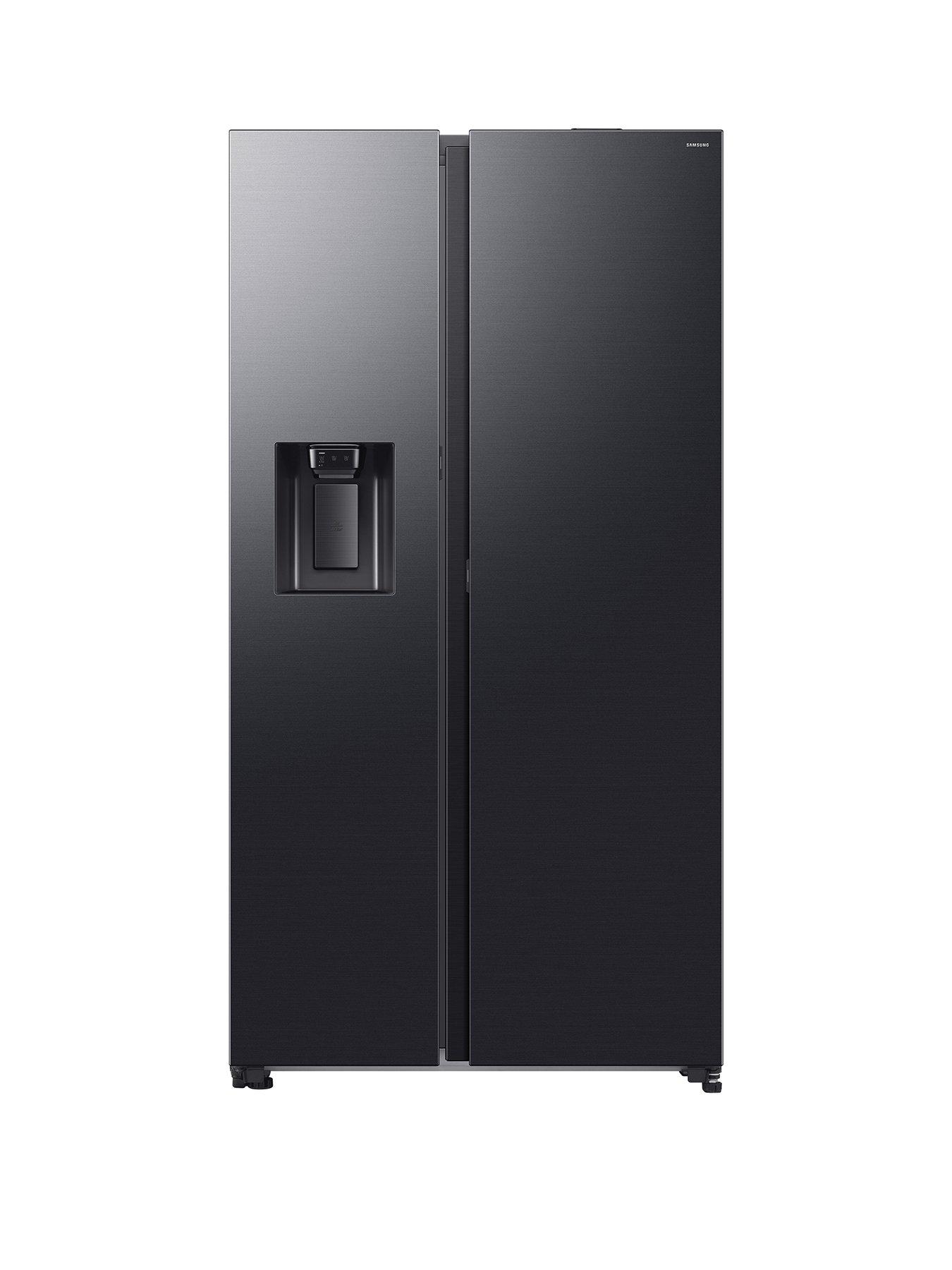 undefined Bespoke AI Series 8 On-device Bixby RS80F66KBFEU 634L Smart American Fridge Freezer - Black