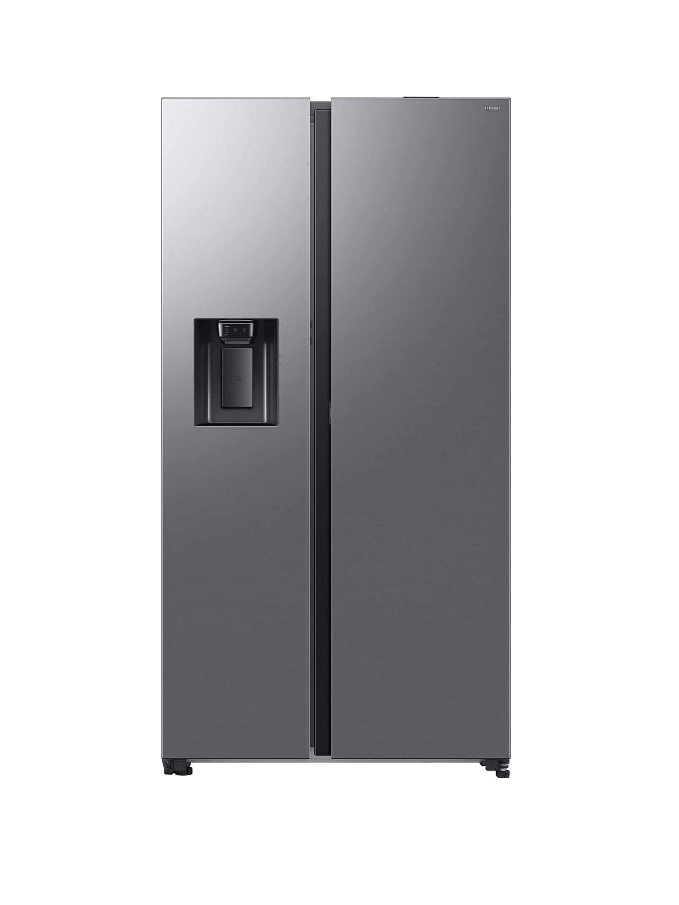 Samsung Series 8 On-device Bixby RS80F66KBT Wifi Connected Plumbed Total No Frost American Fridge Freezer - Silver - B Rated