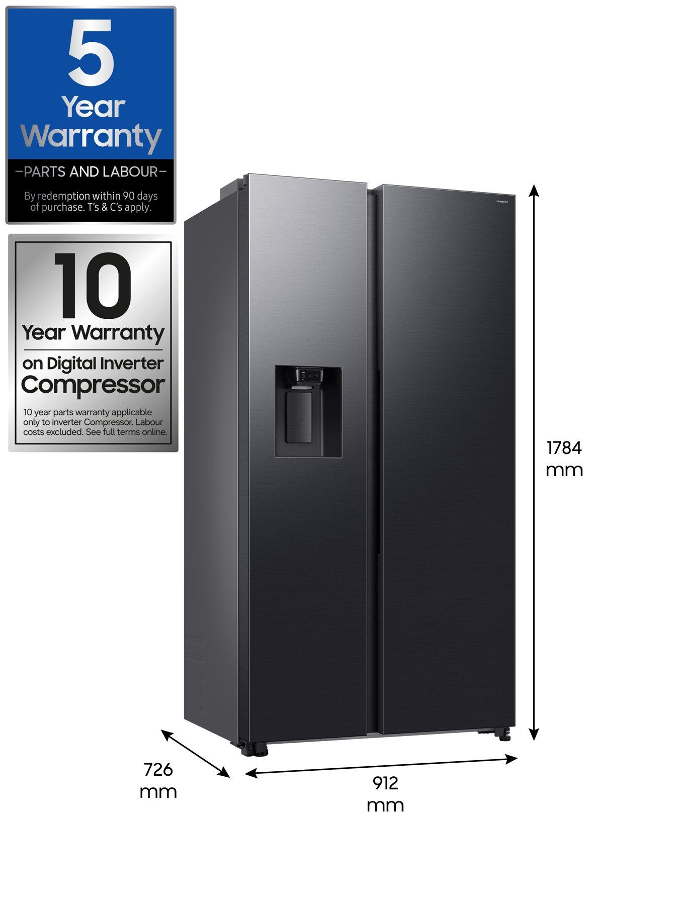 Image 7 of 8 of Samsung Bespoke AI Series 6 SpaceMax&trade; RS70F64KEFEU 640L Smart American Fridge Freezer -&nbsp;Black