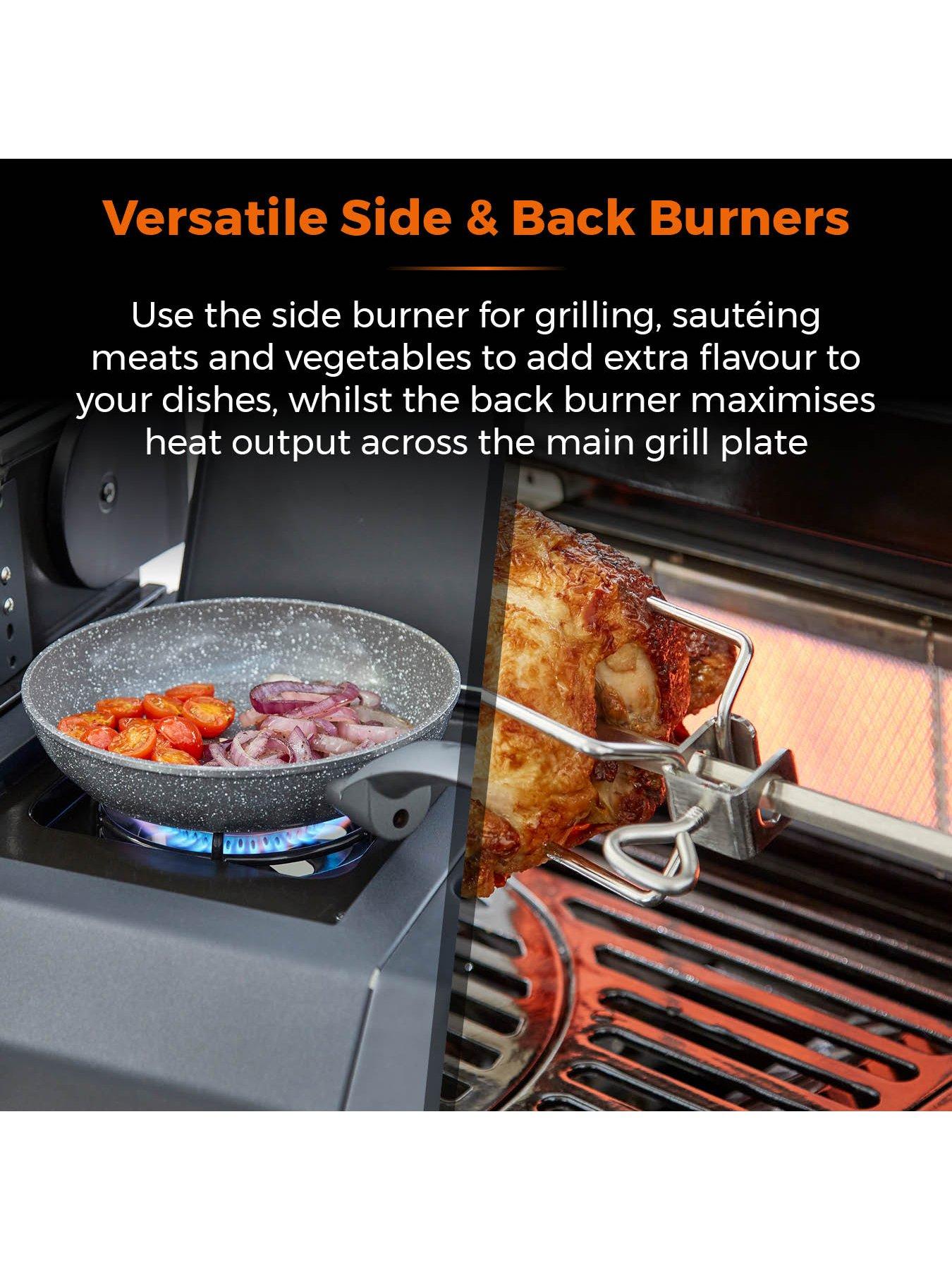 Image 4 of 6 of Tower Stealth Pro Six Burner BBQ with Rotisserie and Cover