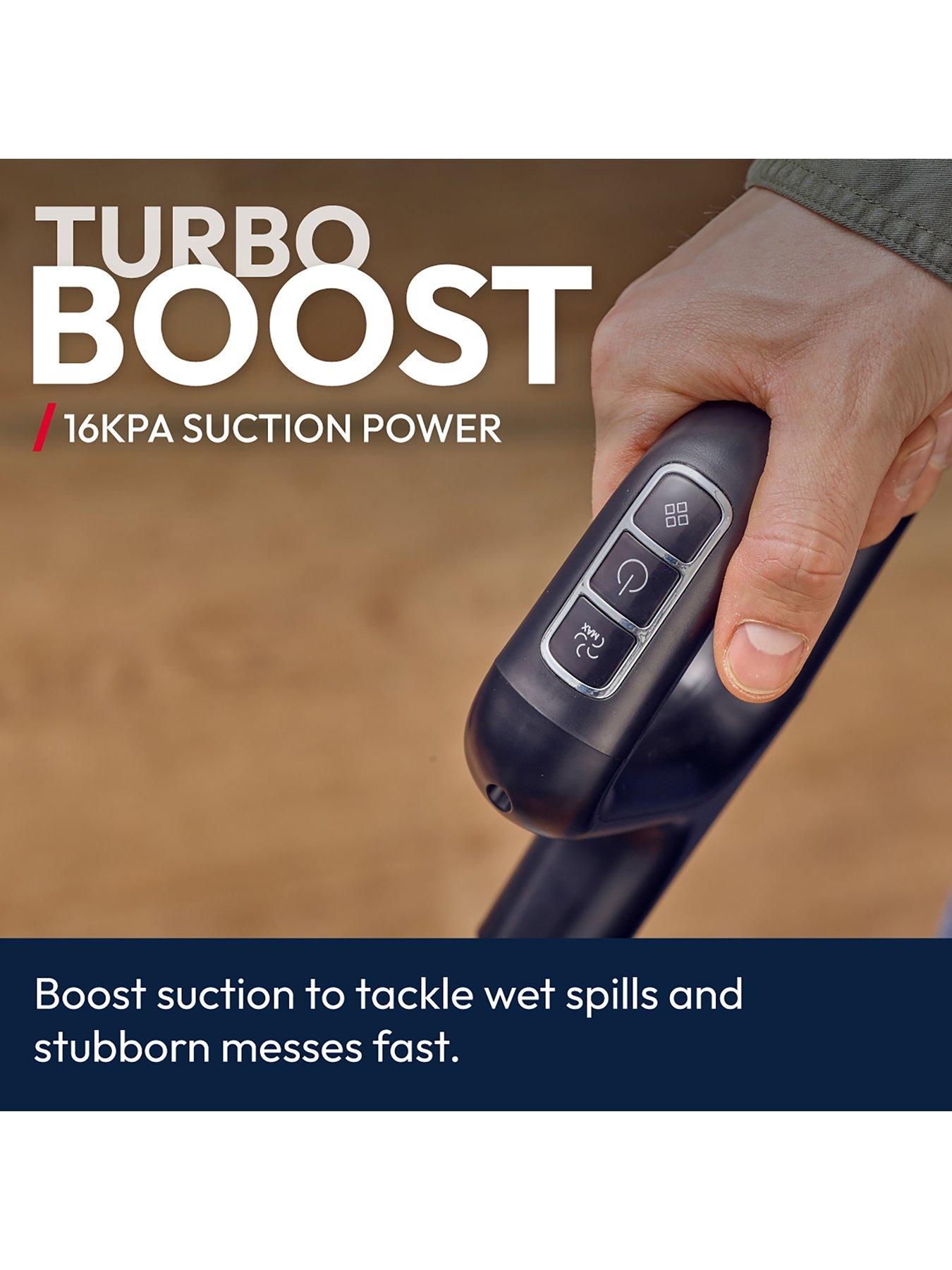 Image 4 of 8 of Hoover Turbo Clean Wet&amp;Dry Cordless Hard Floor Washer &amp; Vacuum with Anti Hair Wrap, Double Edge Cleaning and Hot Air Drying HW3 Plus