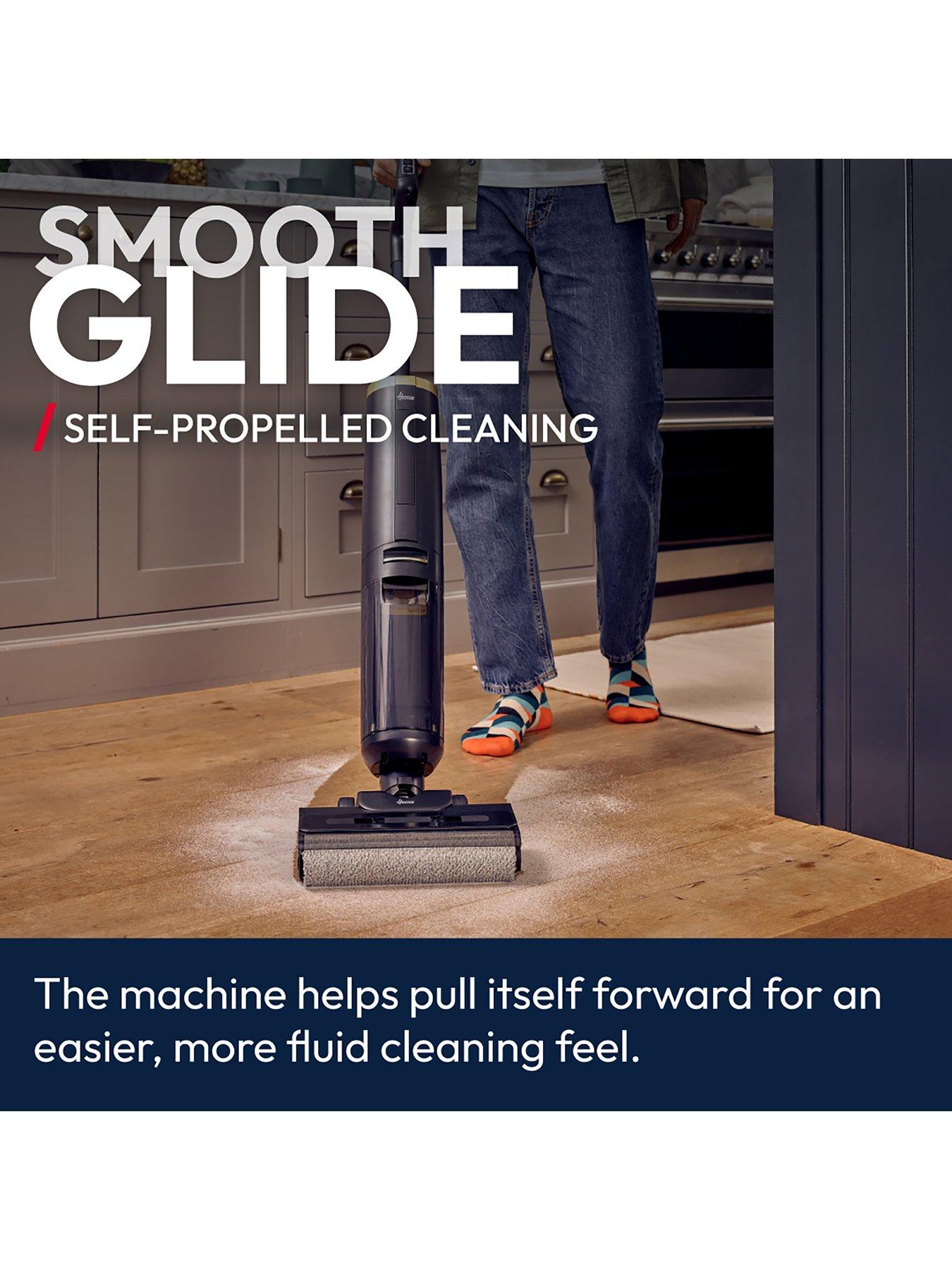 Image 6 of 8 of Hoover Turbo Clean Wet&amp;Dry Cordless Hard Floor Washer &amp; Vacuum with Anti Hair Wrap, Double Edge Cleaning and Hot Air Drying HW3 Plus