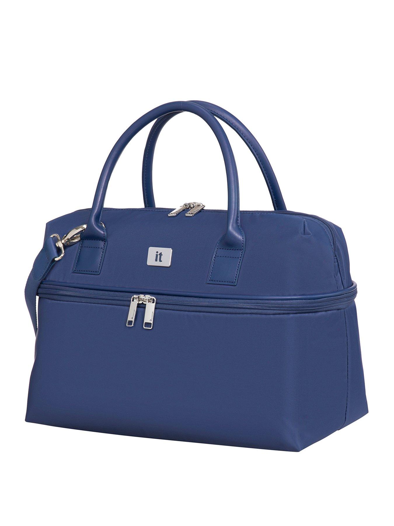 undefined IT Luggage Lustrous Luxe Night Blue Small Holdall Bag
