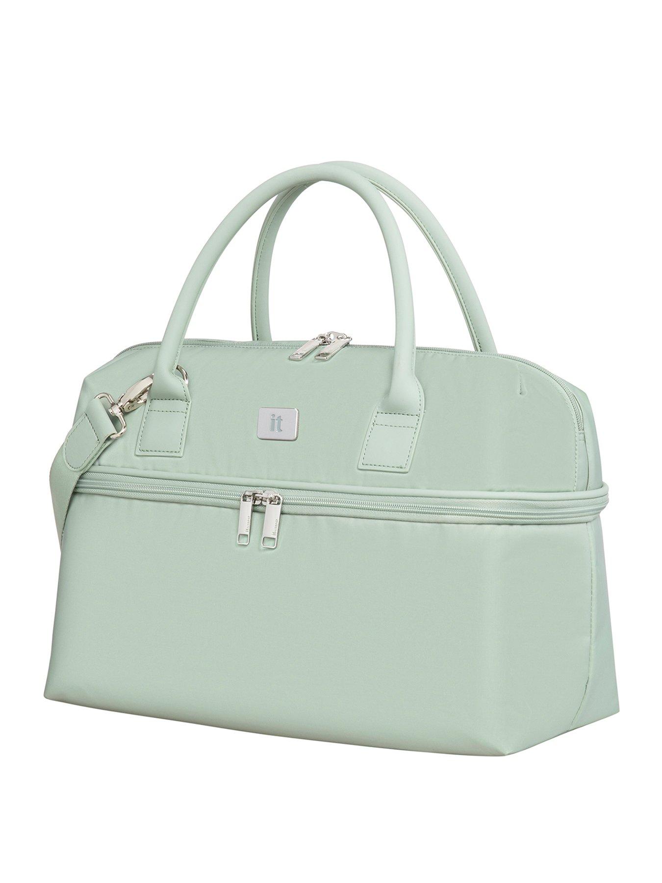 undefined IT Luggage Lustrous Luxe Desert Sage Small Holdall Bag