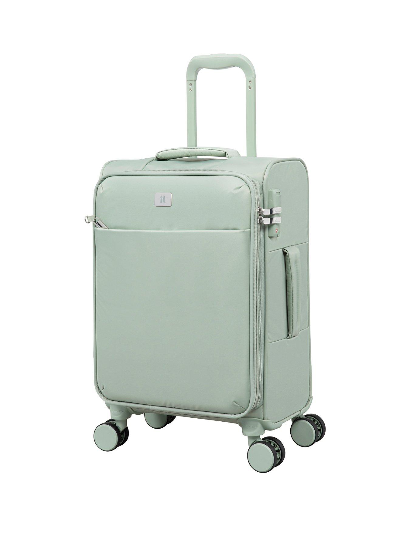 undefined IT Luggage Lustrous Luxe Desert Sage Cabin Suitcase